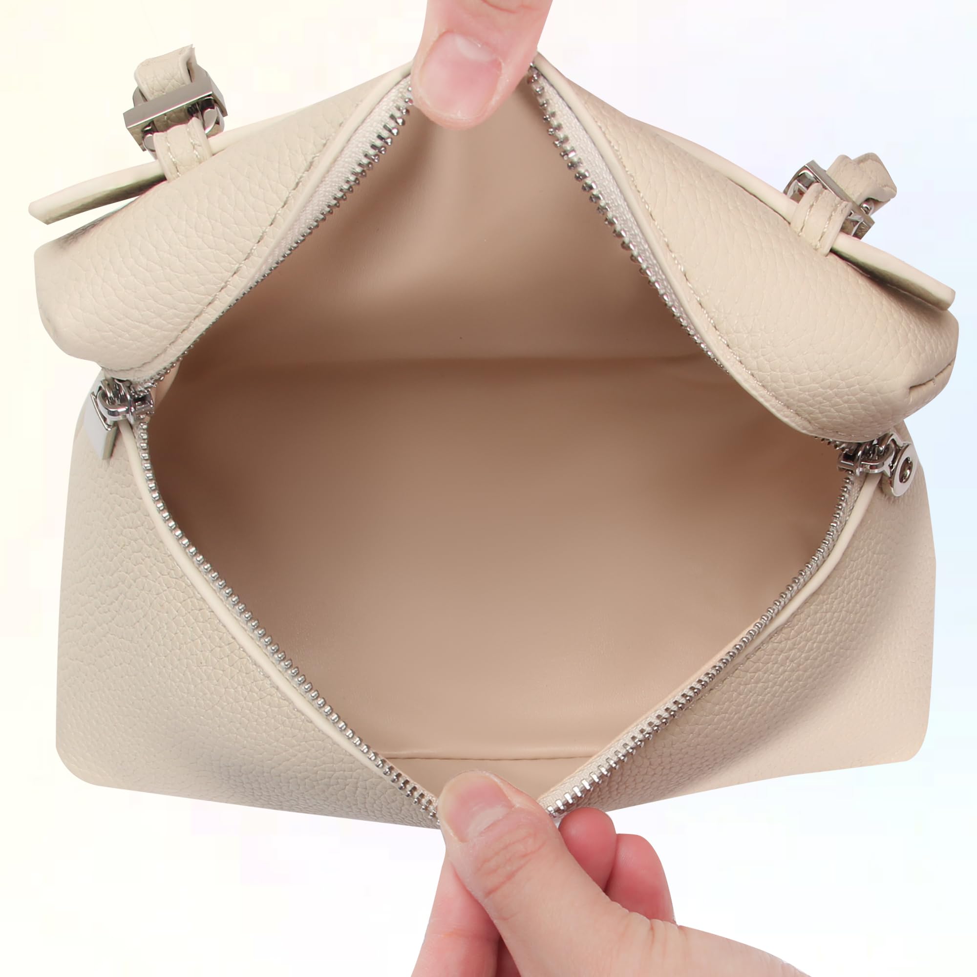 Stylish Women's Crossbody Bags with Detachable Strap - Small Top Handle Pouch Purse for Everyday Use, Travel & Shopping | Fashionable Shoulder Bag for Work & Outings