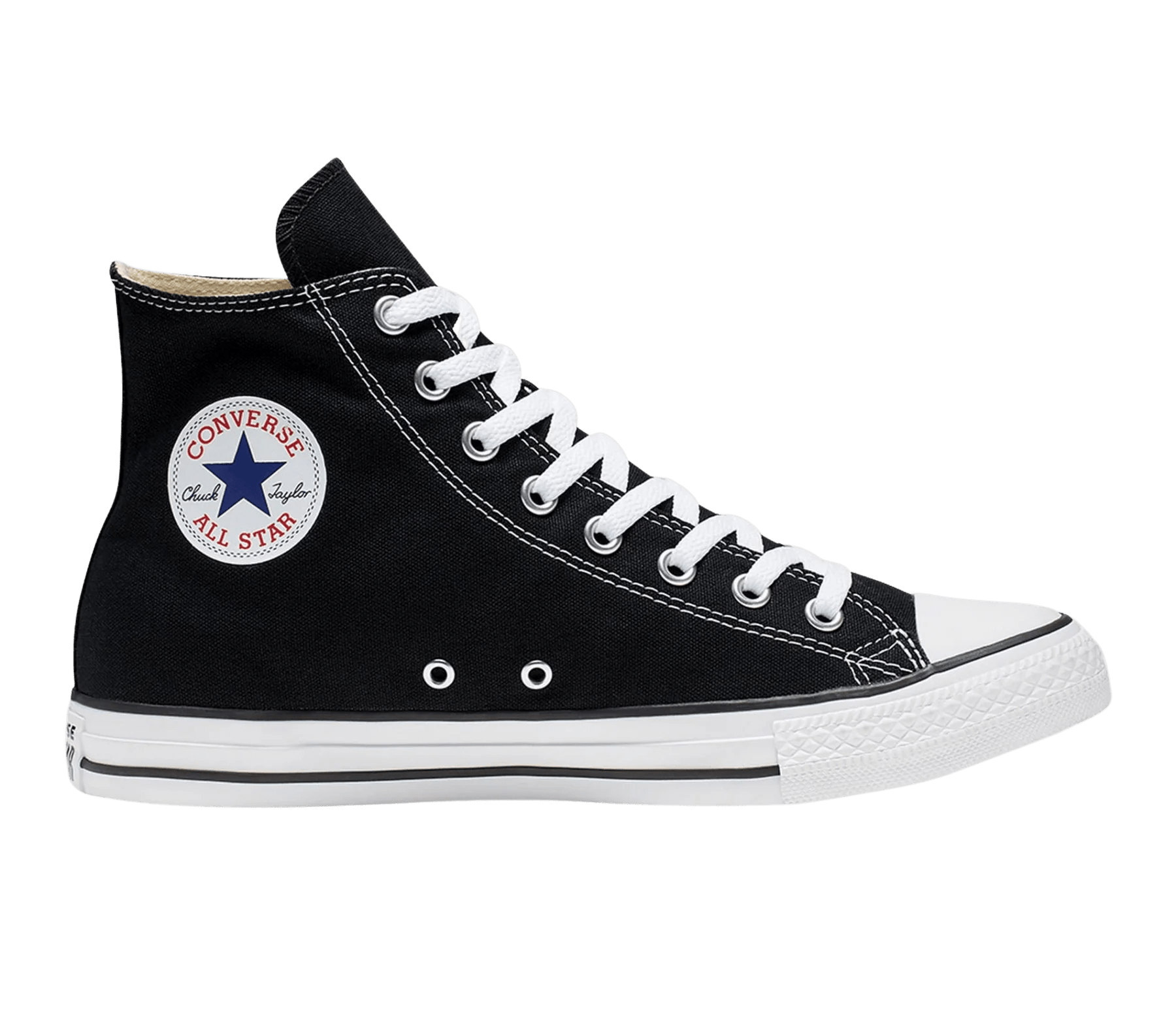 Converse Women's Chuck Taylor All Star High Top Sneakers - Black & White Canvas Shoes for Casual Wear, Street Style & Everyday Fashion