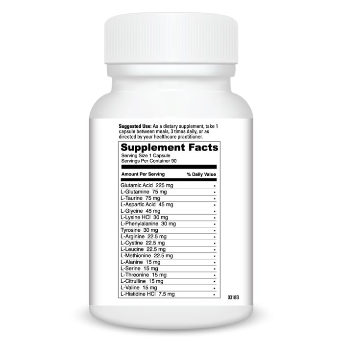 Davinci Labs Amino 21™ - 90 Capsules | Complete Essential Amino Acid Supplement for Muscle Recovery & Energy Support | Perfect for Athletes & Fitness Enthusiasts