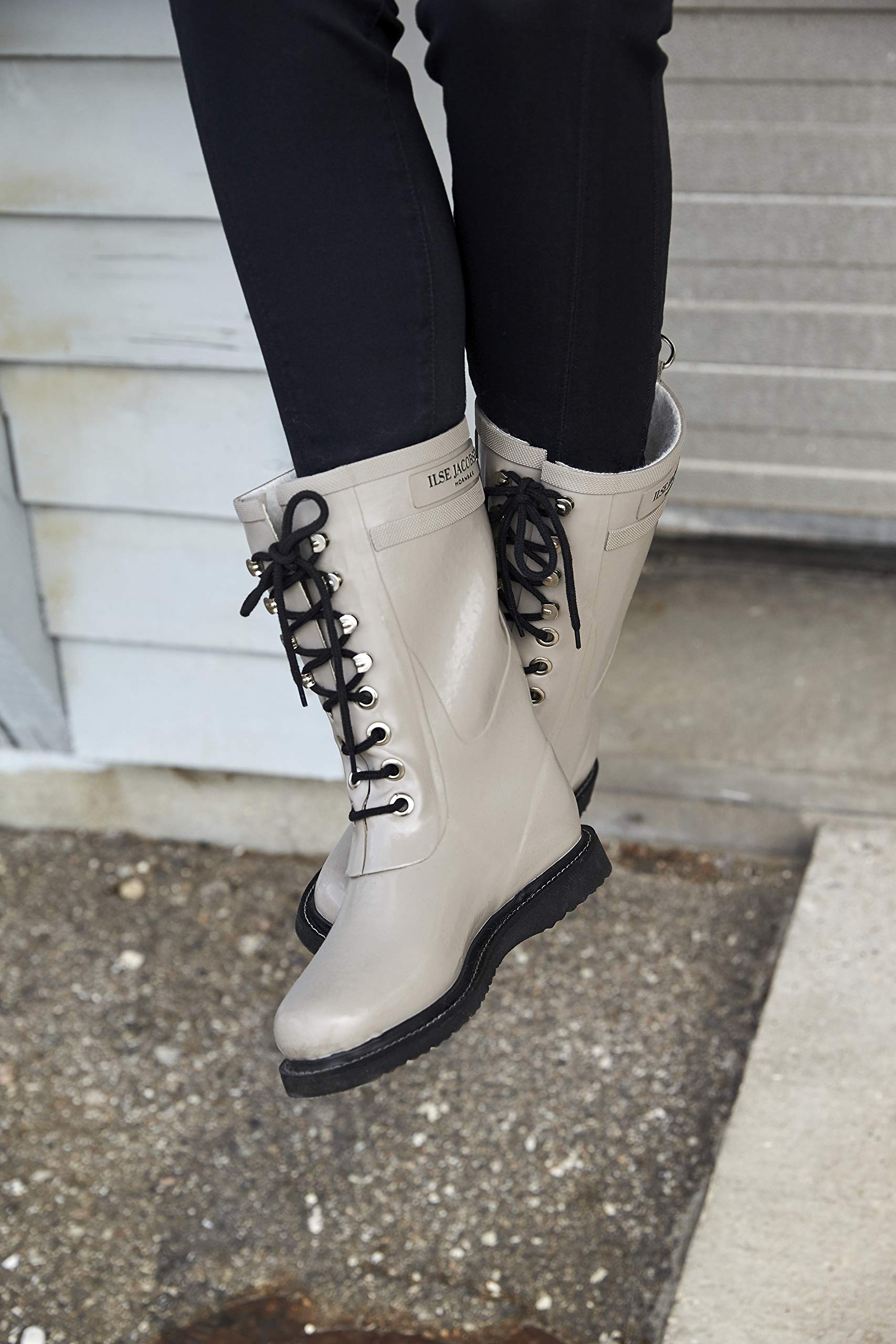 ILSE JACOBSEN Women's Rub 15 Rain Boots - Waterproof Rubber Rain Boots for Women, Comfortable & Stylish - Perfect for Gardening, Hiking & Wet Weather