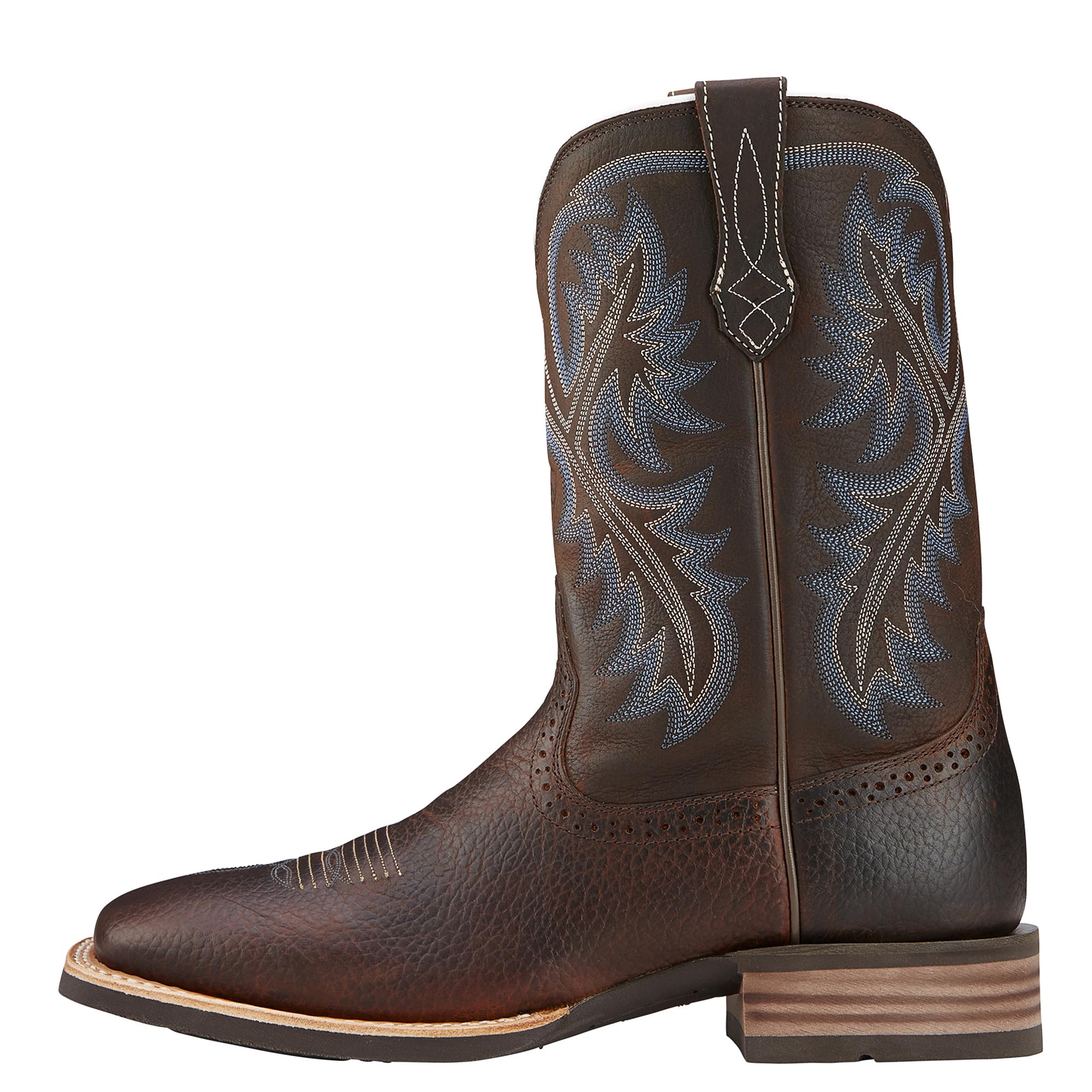 Ariat Men's Quickdraw Western Boot - Durable Cowboy Boots for Riding, Work & Casual Wear | Comfortable & Stylish for Ranch, Rodeo & Everyday Use