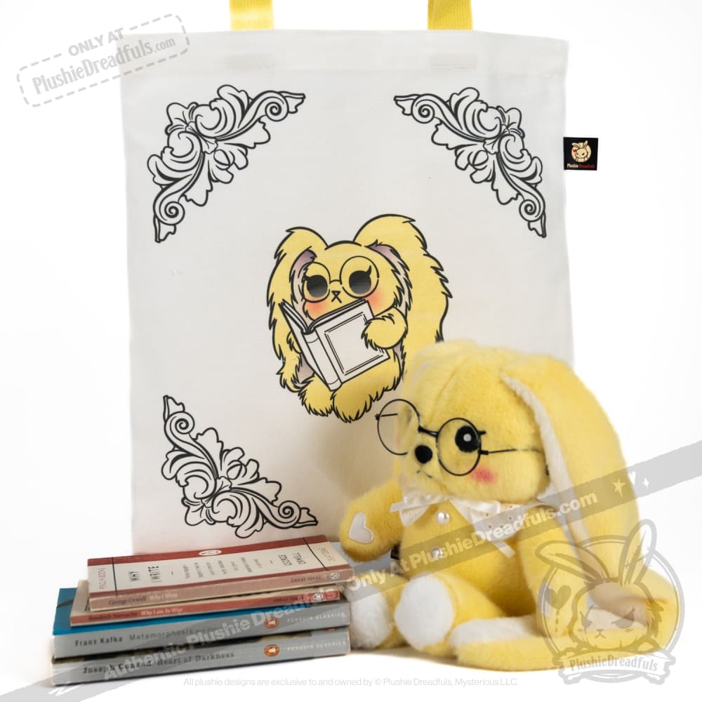 Plushie Dreadfuls Shy Rabbit Stuffed Animal - Soft Plush Toy for Kids, Anxiety Relief & Cuddling | Perfect for Bedtime, Gifts & Emotional Support