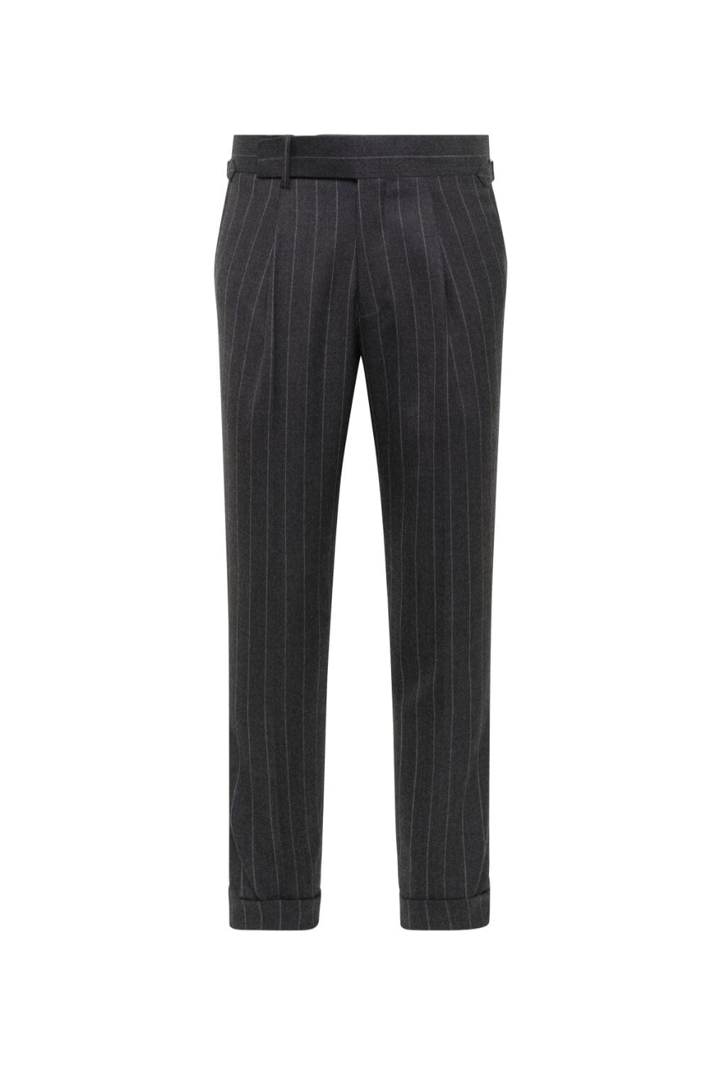 Greyson 11 Suit for Men - Dark Grey Chalk Stripe Wool Business Suit | Professional Office Wear & Formal Occasions