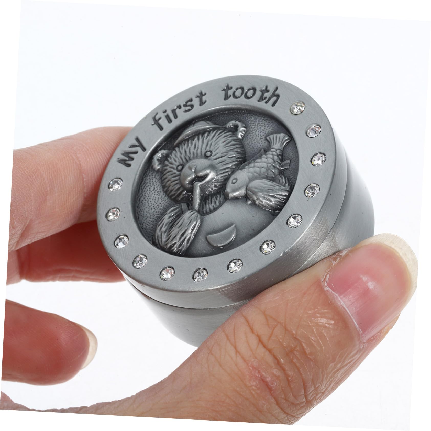 Zerodeko Box Teeth Storage Organizer - Small Container for Teeth, Jewelry & Metal Tooth Holder - Perfect for Dentists, Collectors & Travel Use