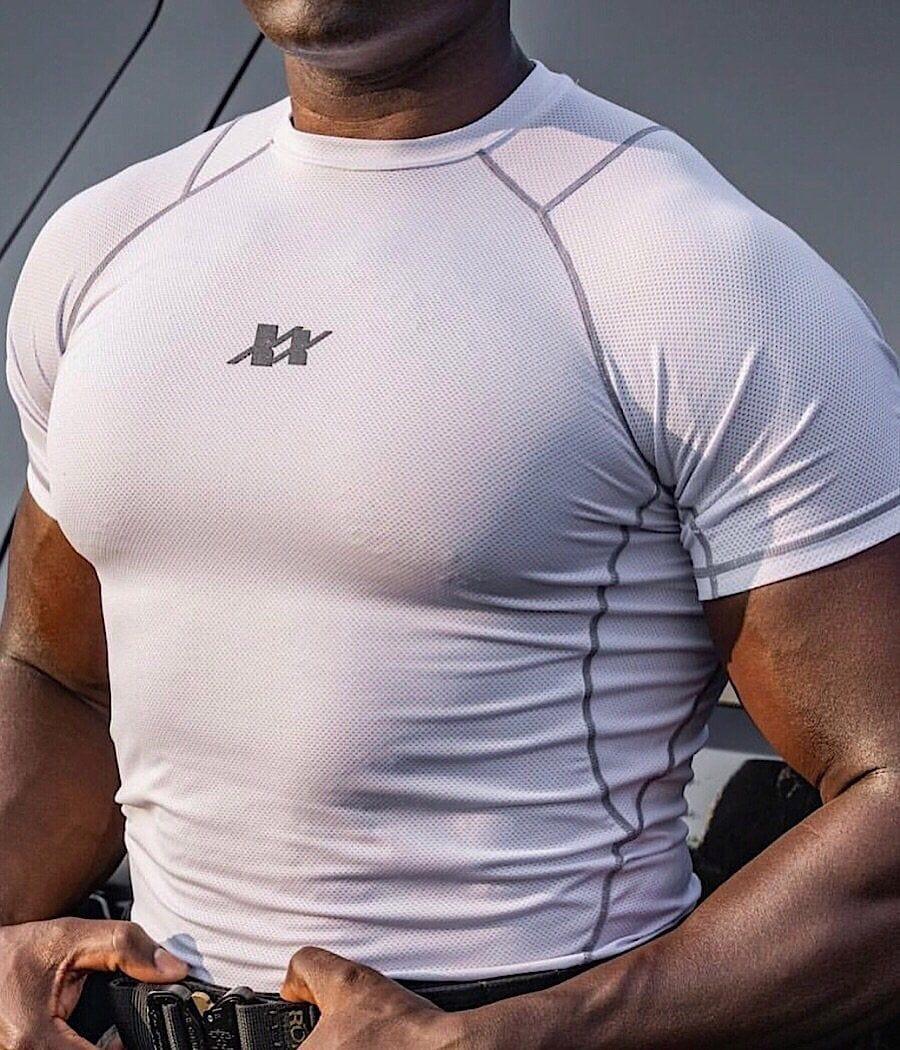 Maxx Dri Silver Elite T-Shirt - Odor & Itch Free Performance Shirt for Men | Moisture Wicking & Anti-Bacterial Workout & Outdoor Activities