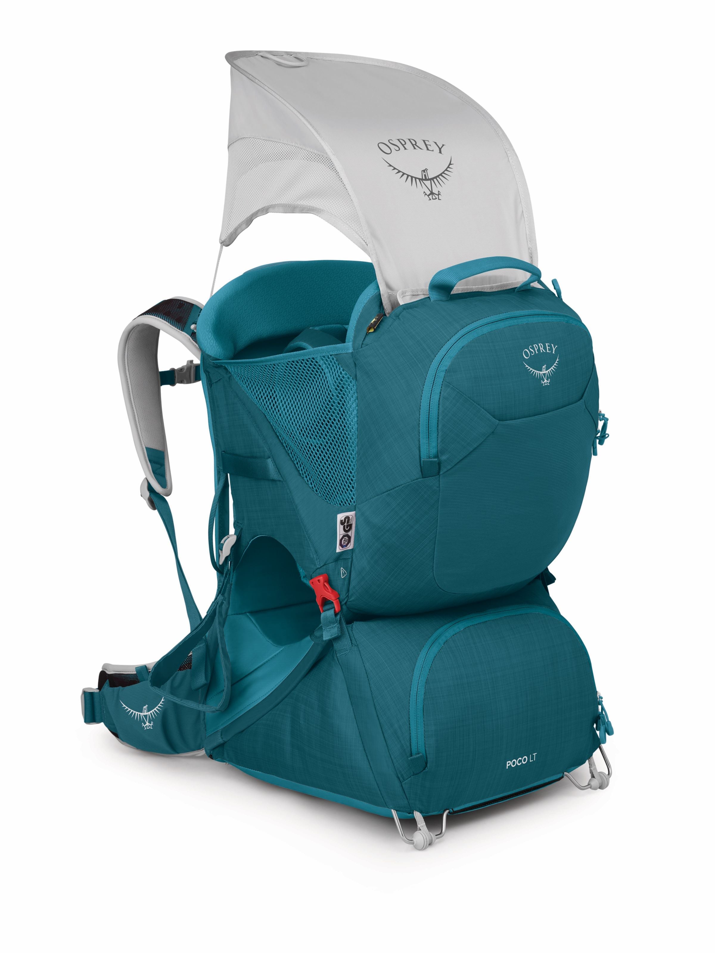 Osprey Poco LT Child Carrier Backpack - Lightweight & Comfortable Hiking Baby Carrier for Outdoor Adventures, Travel & Daily Use