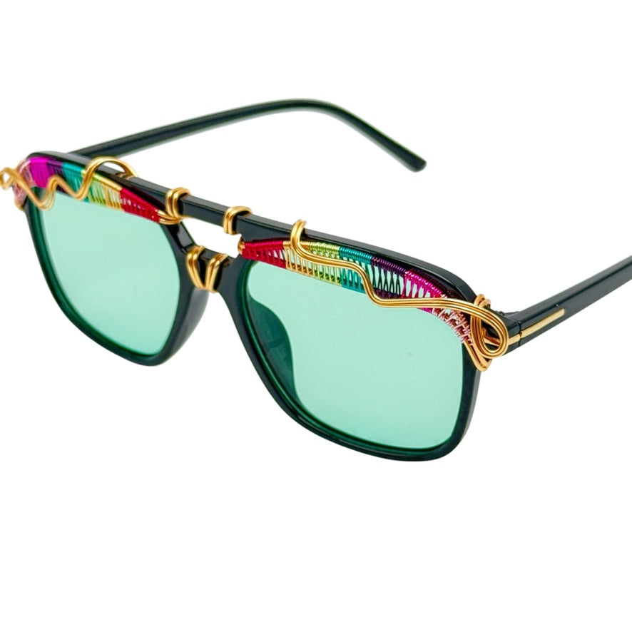 Aurora Aviator Sunglasses - Polarized UV Protection Pilot Sunglasses for Men & Women - Classic Retro Style for Driving, Travel & Outdoor Activities