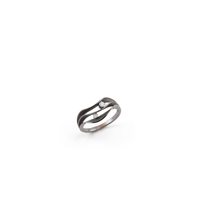 Ring Dune Atolli - Stylish and Durable Stainless Steel Ring for Men & Women | Perfect for Everyday Wear, Gifts, and Special Occasions