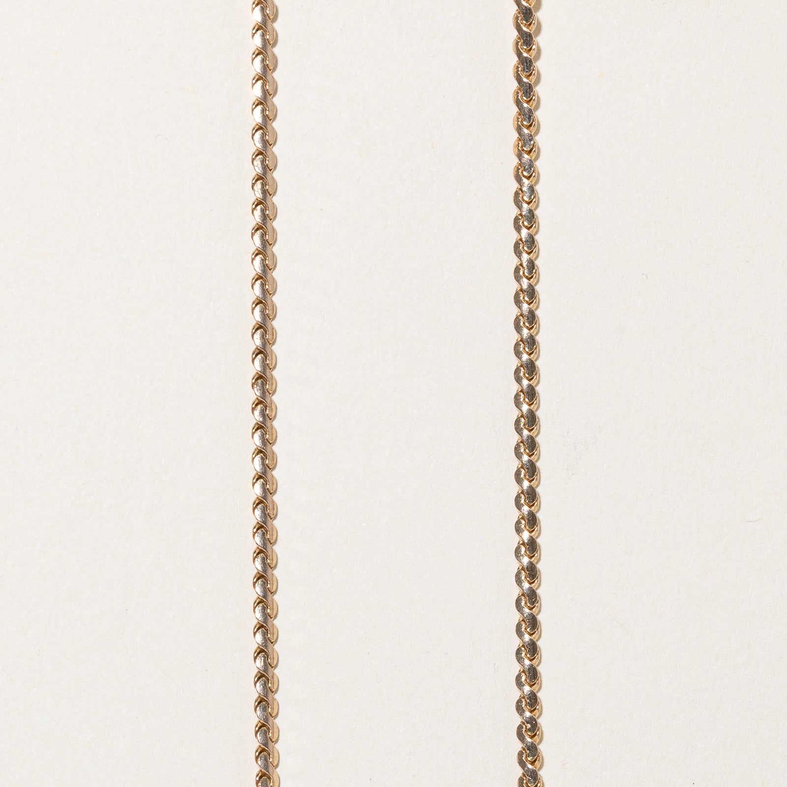 10K Yellow Gold S Link Chain Necklace - 2.10mm Width, 26 Inch Length - Perfect for Everyday Wear, Gifts & Special Occasions