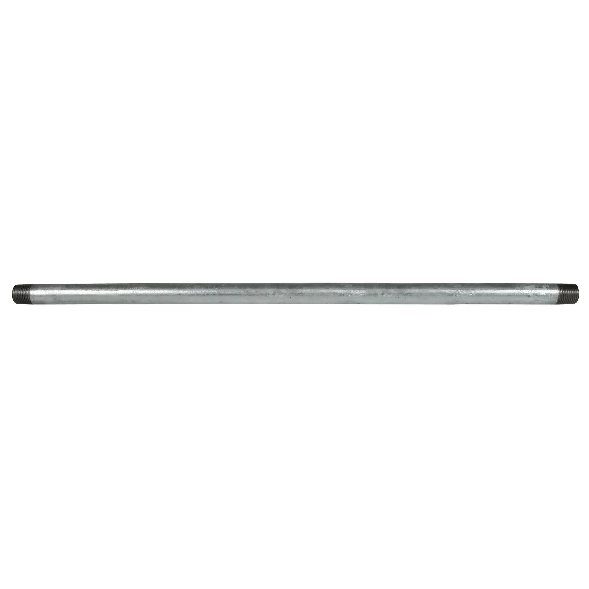 1/2 Inch Galvanized Pipe Nipples - Heavy Duty Steel Pipe Fittings for Plumbing, HVAC & Industrial Applications