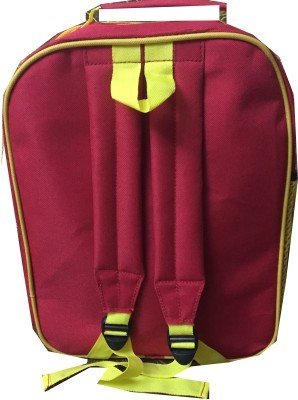 Apnav Waterproof Kids School Backpack - Red & Yellow, Lightweight Durable Bookbag for Boys & Girls, Perfect for Elementary, Middle School & Outdoor Activities