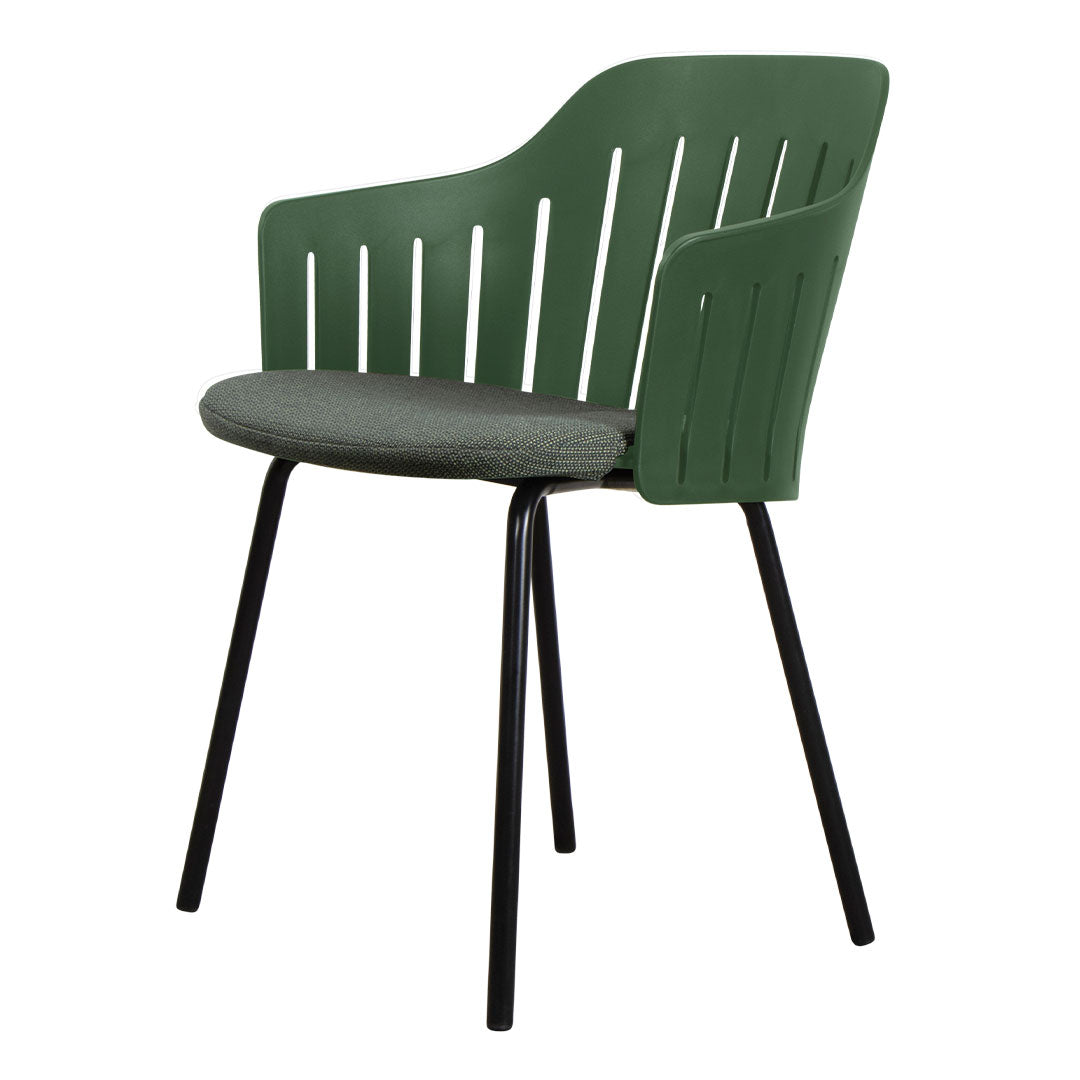 Premium Outdoor Lounge Chair with 4 Sturdy Legs & Removable Seat Cushion - Perfect for Patio, Garden, Poolside & Backyard Relaxation