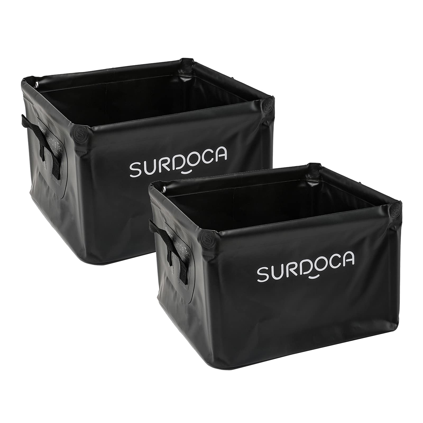 SURDOCA 18L Waterproof Foldable Car Storage Bag - Collapsible Trunk Organizer for Groceries, Anti-Mud Vehicle Storage | Perfect for Road Trips, Camping & Daily Commute