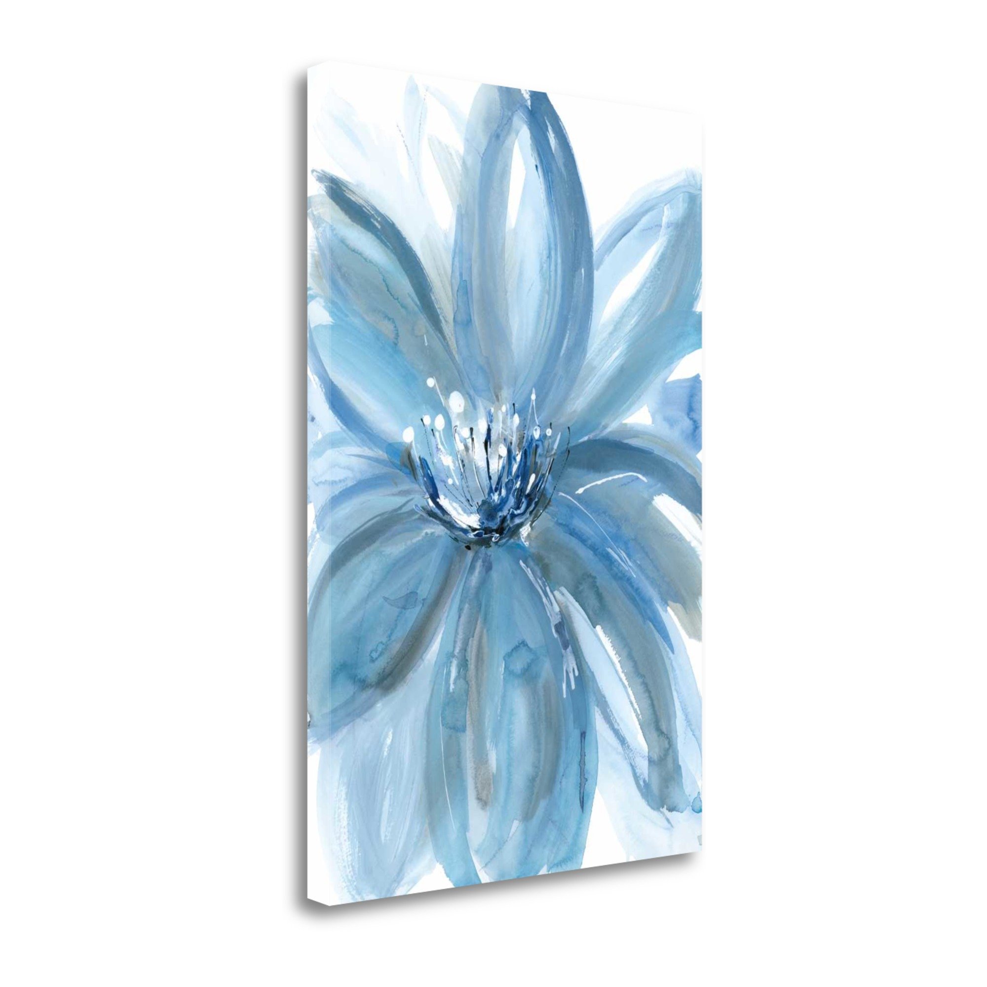 Water Petals by Rebecca Meyers - Premium Giclee Art Print on Gallery Wrapped Canvas, Ready to Hang Wall Decor - Perfect for Living Room, Bedroom & Office Decorations