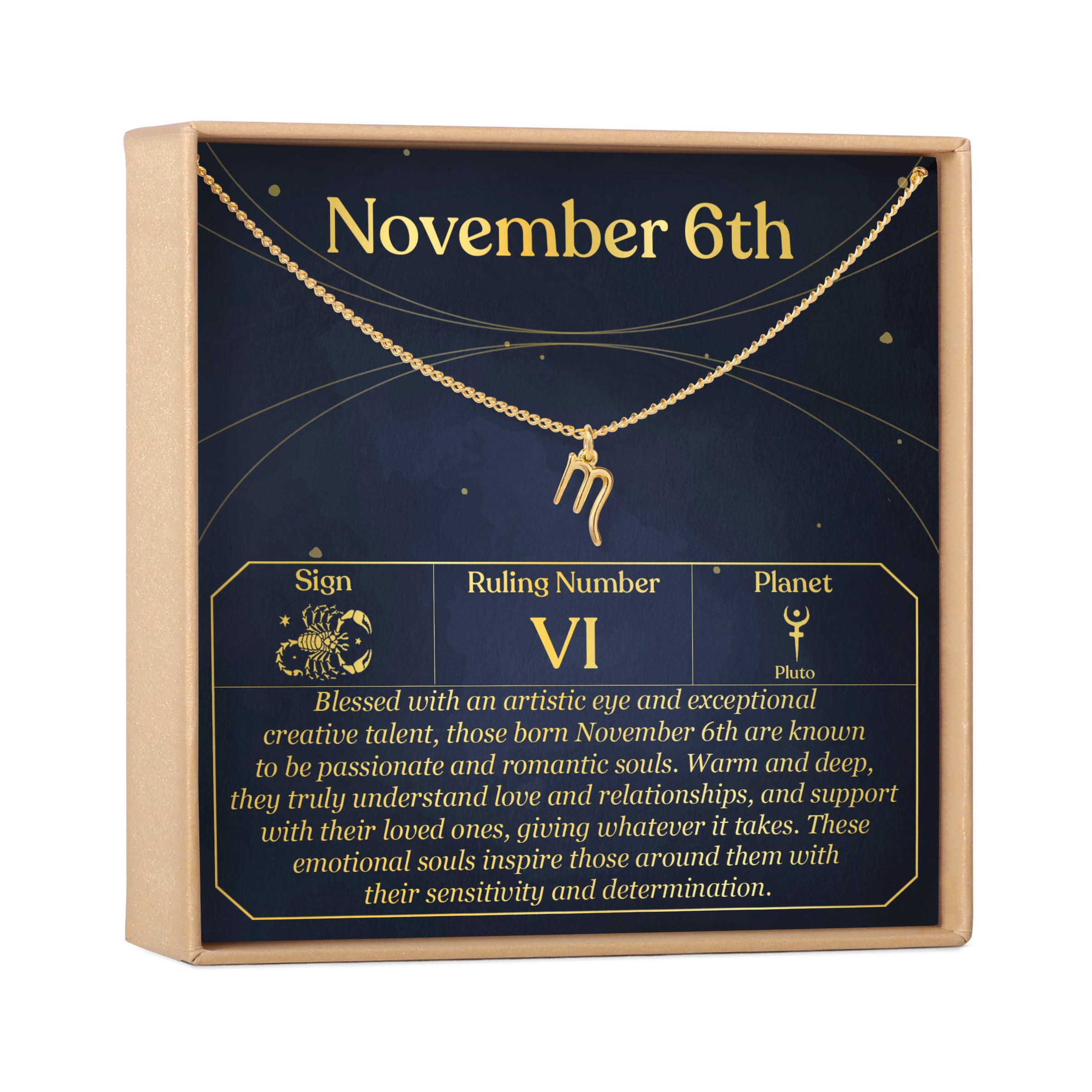 Dear Ava November Birthstone Necklace - Elegant Gift for Women, Birthday, Anniversary & Special Occasions | Perfect for Everyday Wear & Romantic Dates