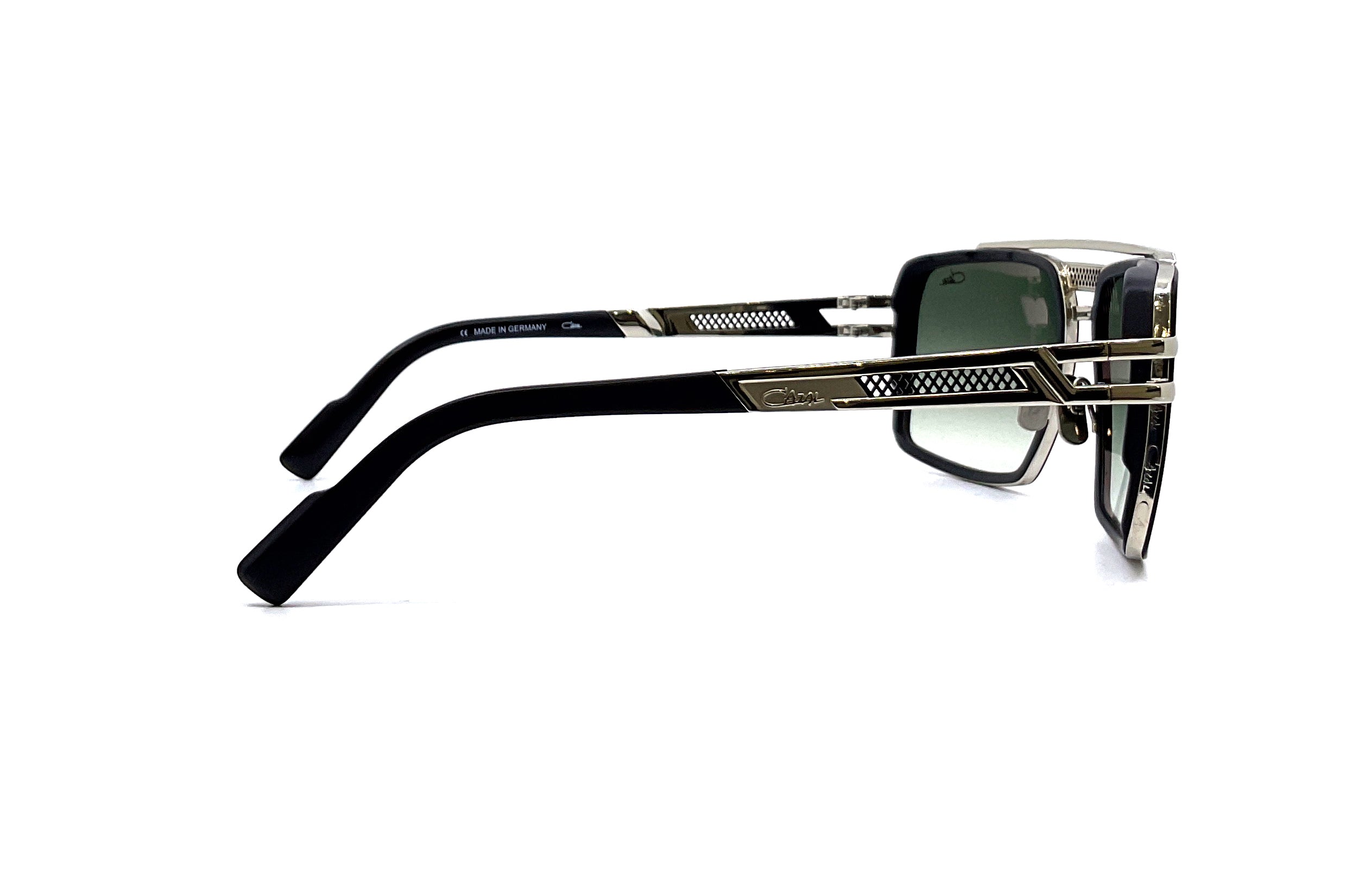 Cazal 6033/3 Sunglasses - Black/Silver Matte Frame - UV Protection - Retro Style for Men & Women - Perfect for Outdoor Activities & Fashion Statements