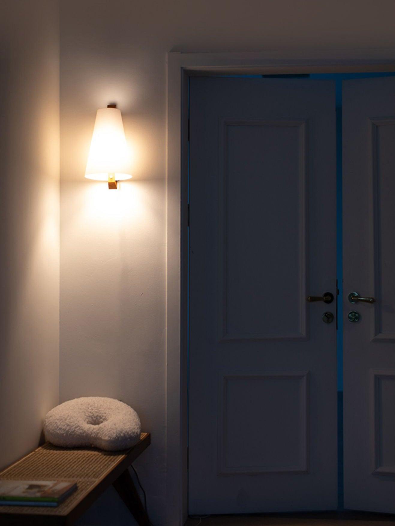 Lupe Wall Lamp - Modern LED Sconce Light for Bedroom, Living Room & Hallway - Energy Efficient Dimmable Wall Lighting Fixture - Perfect for Home Decor & Ambient Lighting