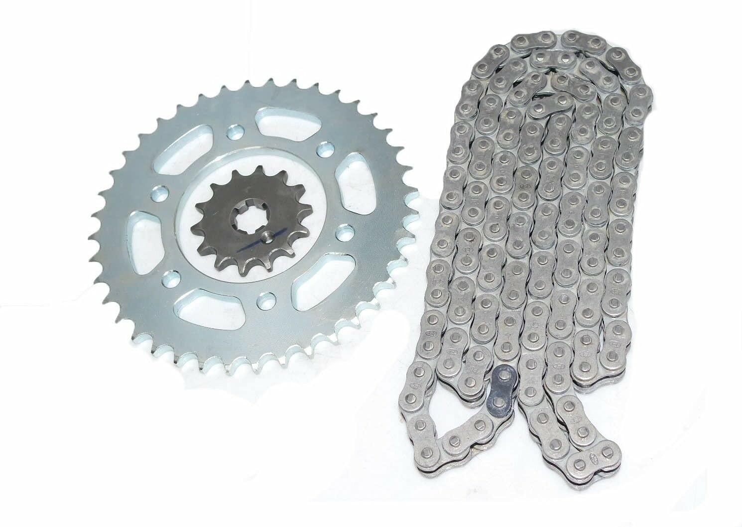 YA MA HA FZ V1 Motorcycle Chain & Sprocket Kit - 14T Front & 40T Rear Sprocket (21C-WE660-60) - Perfect for Street Racing & Performance Upgrades
