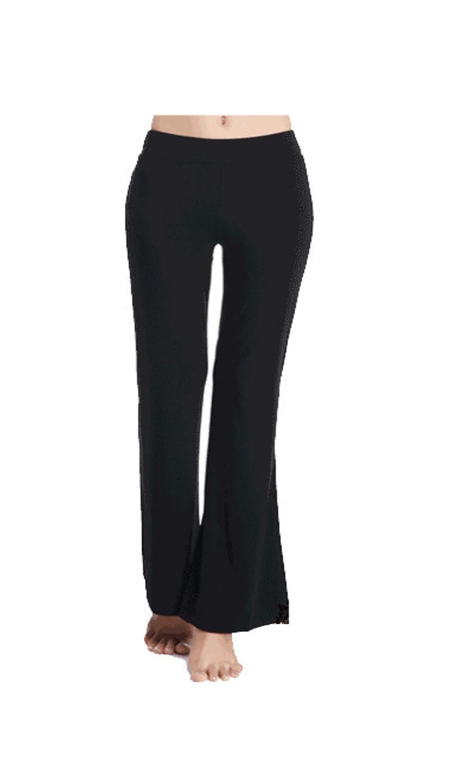 Women's High Waisted Bootcut Yoga Pants - Stretchy & Comfortable Bootleg Trousers for Workout, Lounge & Everyday Wear