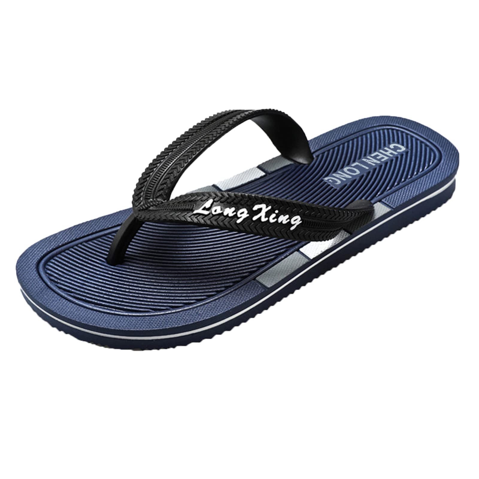 YUHAOTIN Fashion Toe Clip Sandals for Men & Women - Summer Flat Beach Sandals with Non-Slip Sole | Perfect for Beach Vacations, Poolside Lounging & Casual Outings