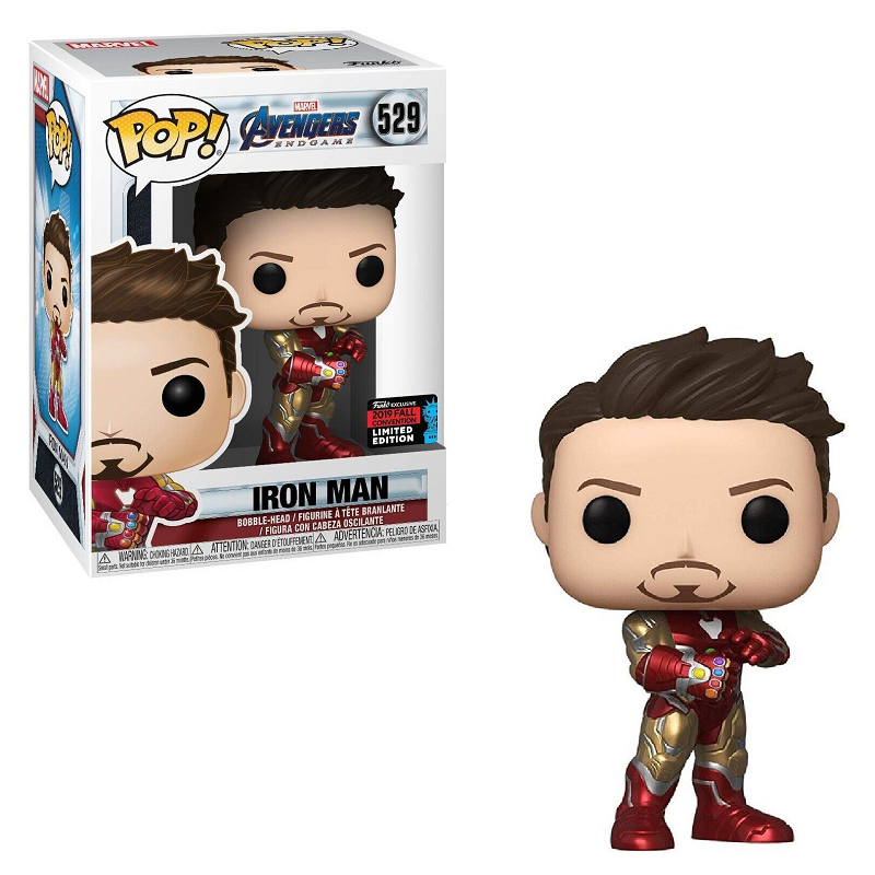 Funko Pop! Avengers Endgame Iron Man #529 Collectible Vinyl Figure - Perfect for Marvel Fans, Movie Collectors & Gift Giving
