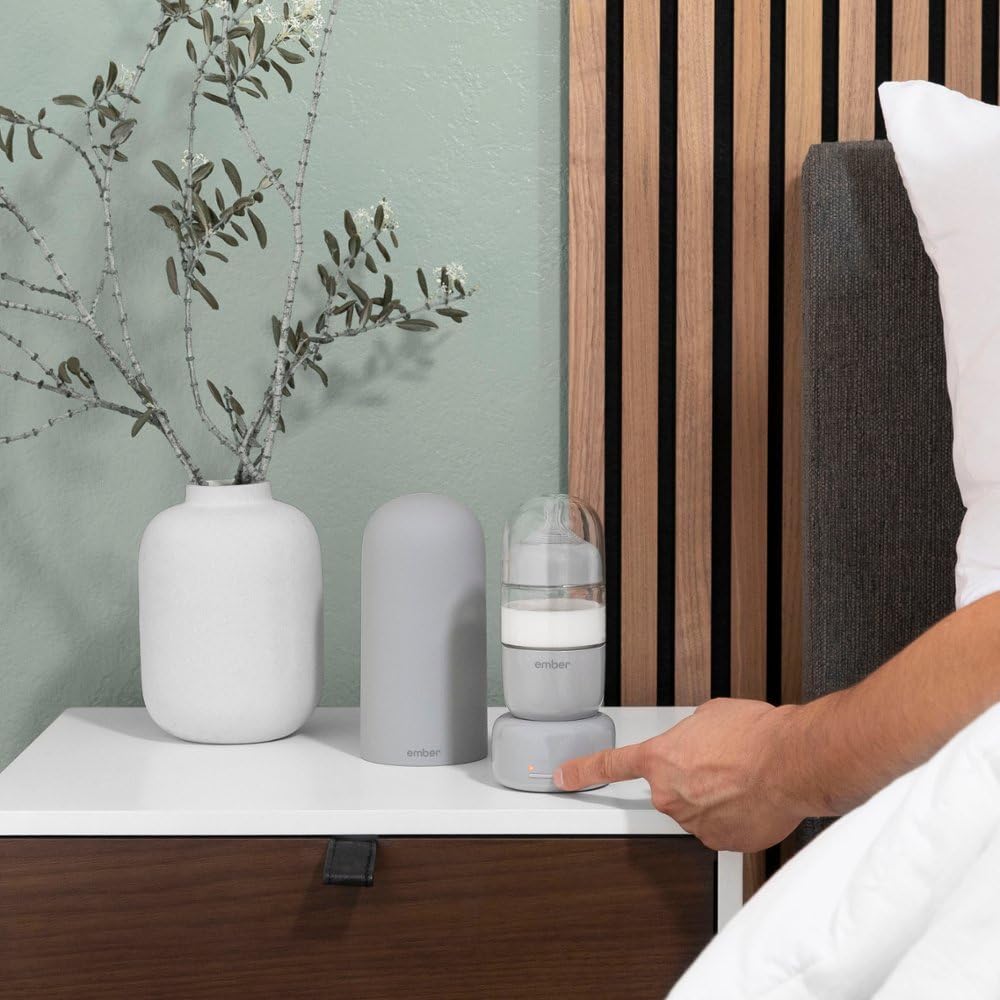 Ember Baby Bottle System Plus - Smart Temperature Control Baby Bottle for Newborns & Infants | Perfect for Feeding at Home, Travel & On-the-Go