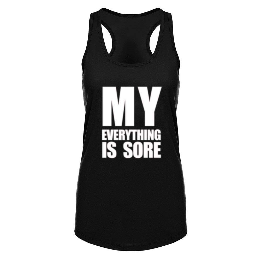 Funny Workout Tank Tops for Women - Sleeveless Racerback Gym Shirts with Motivational Sayings | Perfect for Fitness Training, Yoga & Running