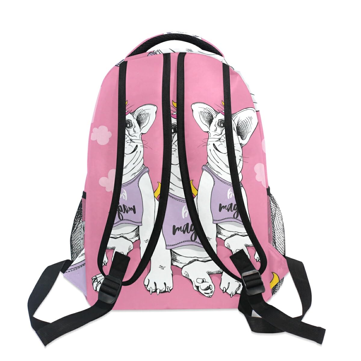 Cute French Bulldog Backpack for Teens - Durable School Backpack & Travel Bag for Boys & Girls - Perfect for School, College, Travel & Daily Use