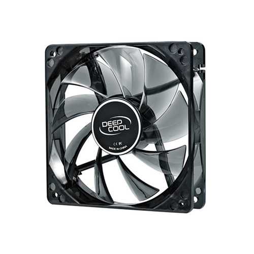 Deepcool 120mm Quiet RGB LED CPU Cooling Fan - 120x120x25mm, 3Pin/4Pin PWM for Desktop PC - Perfect for Gaming Rigs & High-Performance Computers