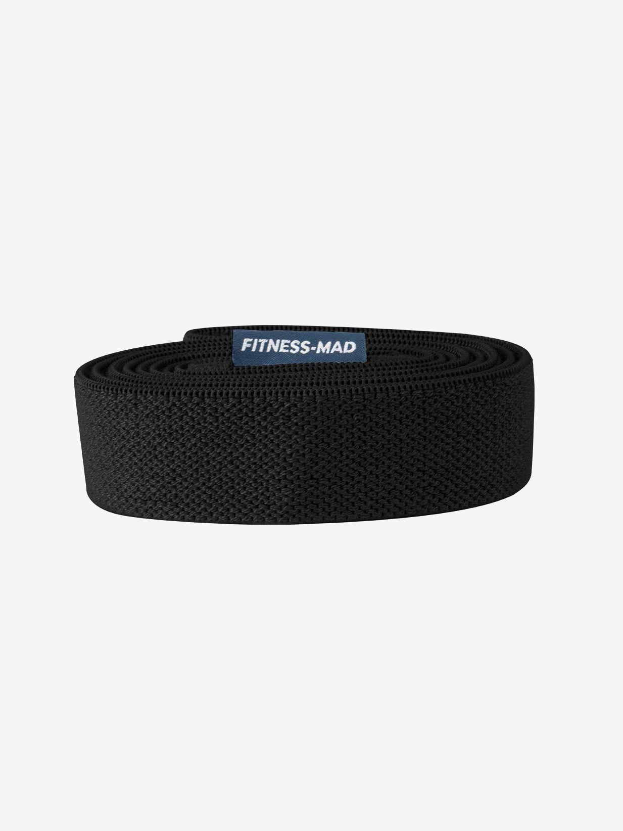 Fitness Mad Fabric Resistance Loop Bands - Set of 5 for Strength Training, Yoga, Pilates & Physical Therapy - Premium Elastic Exercise Bands for Home Gym Workouts