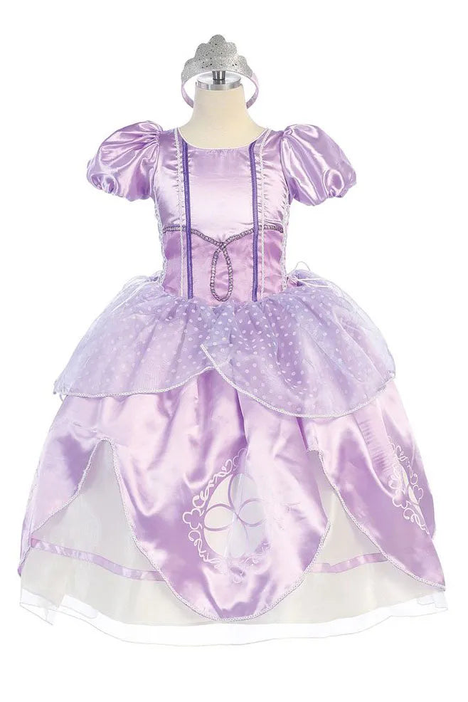 Sophia Princess Dress for Girls - Elegant Party Gown with Sequins (Style 031) | Perfect for Birthday Parties, Pageants & Special Occasions