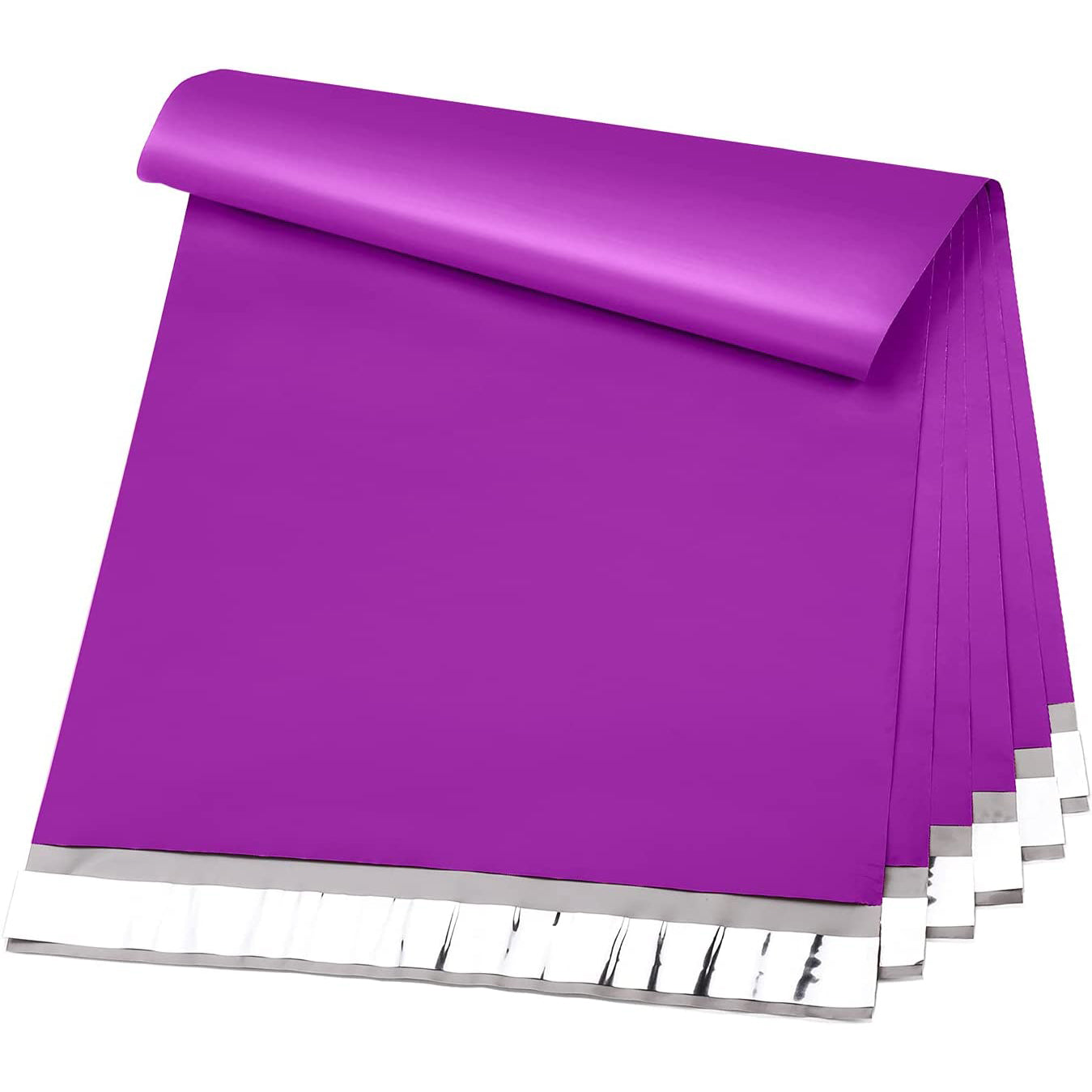 12x15.5 Inch Purple Poly Mailer Envelopes - Waterproof Shipping Bags for Ecommerce, Clothing & Apparel - Perfect for Online Stores, Amazon FBA & USPS Shipping