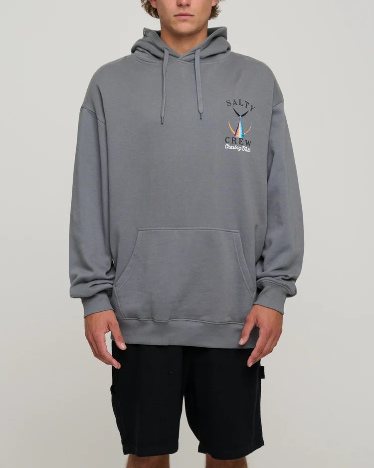 Salty Crew Men's Tailed MW Hood Fleece Jacket - Warm & Comfortable for Outdoor Activities, Hiking & Casual Wear