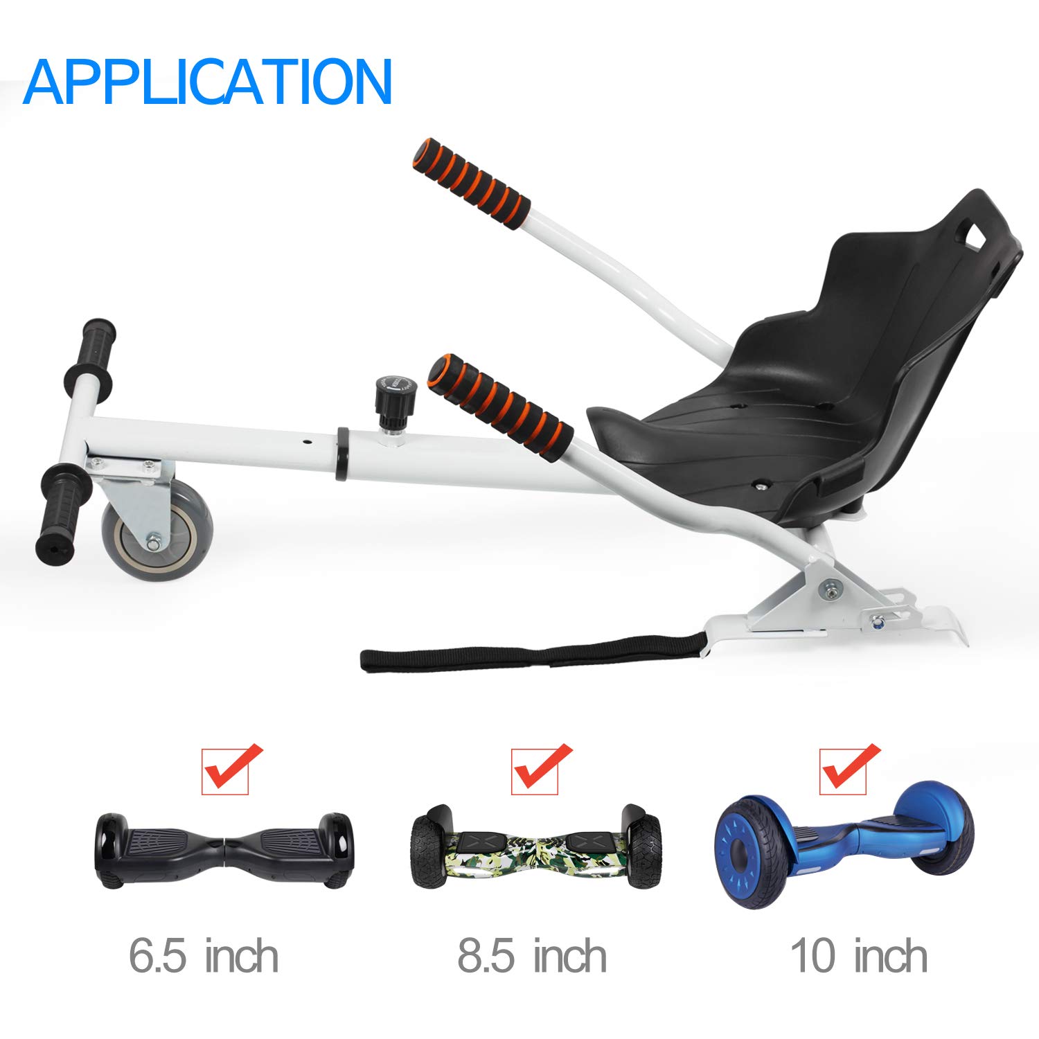 SISIGAD Electric Scooter for Kids Ages 5+ with Bluetooth, 6.5