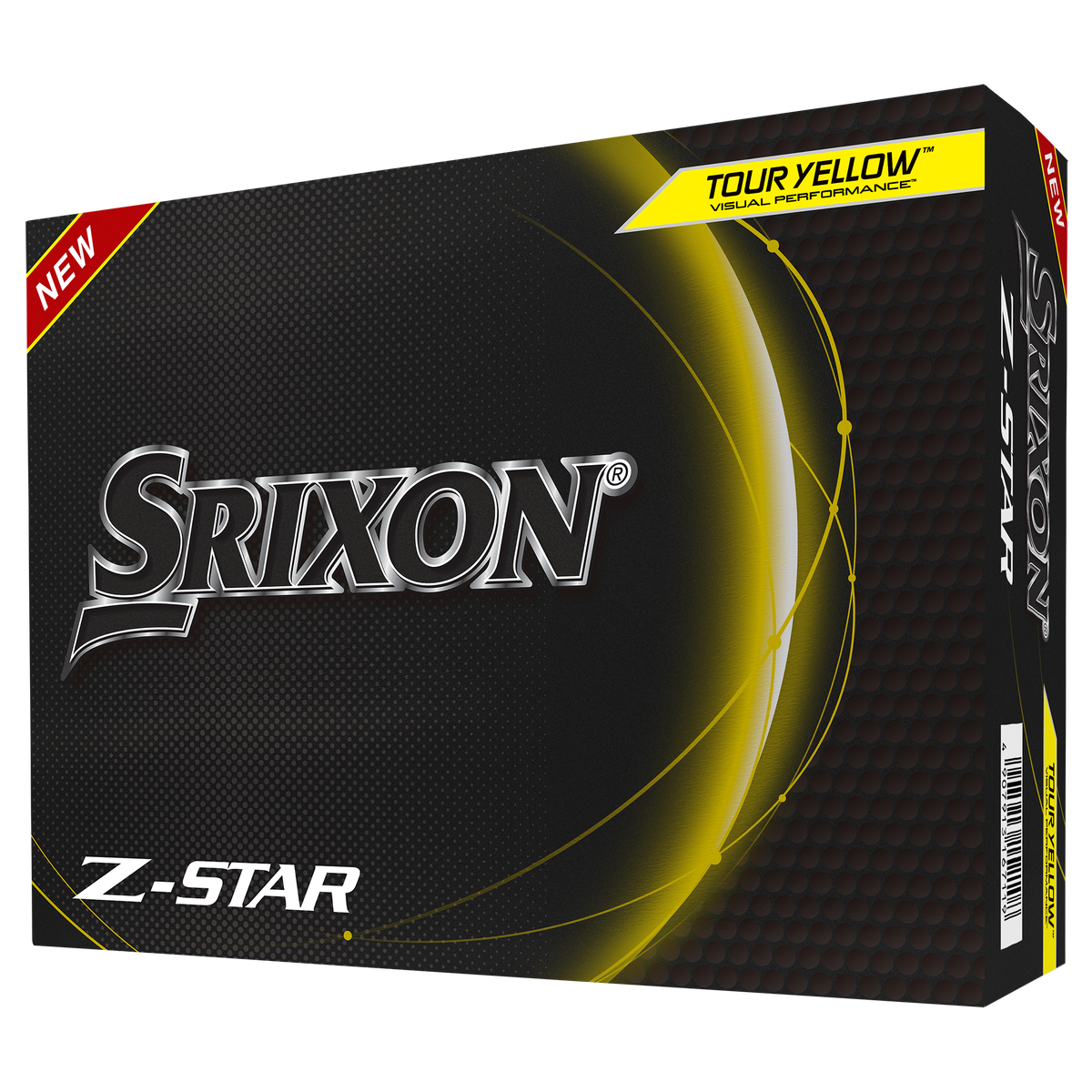 Srixon Z STAR Premium Golf Balls - 12 Pack, Tour Performance with Spin Skin Technology for Maximum Control - Perfect for Tournament Play & Low Handicap Golfers