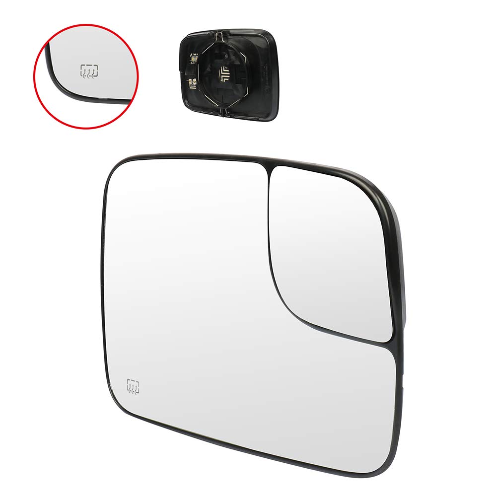 ECCPP Passenger Side Exterior Mirror Replacement for 2002-2004 Dodge Ram 1500/2500/3500 - Compatible with Part #5086218AA - Perfect for Truck Upgrades & Road Safety