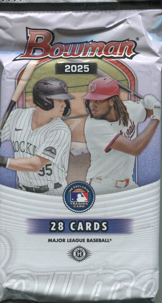 2025 Bowman Baseball Hobby Jumbo Box - Collectible Trading Cards for MLB Prospects & Rookies | Perfect for Sports Memorabilia Collectors, Fantasy Baseball Fans, and Investment Enthusiasts