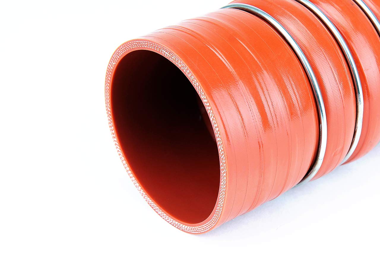 HPS CAC-400-L12-HOT High Temperature 4-Ply Aramid Reinforced Silicone CAC Coupler Hose - 4