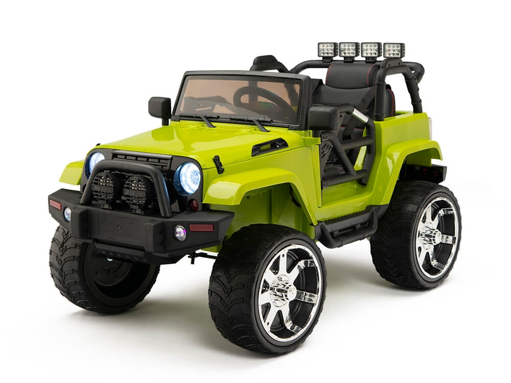 12V Kids Battery Powered Ride On Truck with EVA Wheels & Parent Remote Control - Green Electric Toy Car for Boys & Girls, Perfect for Indoor & Outdoor Play, Birthday Gifts & Backyard Fun