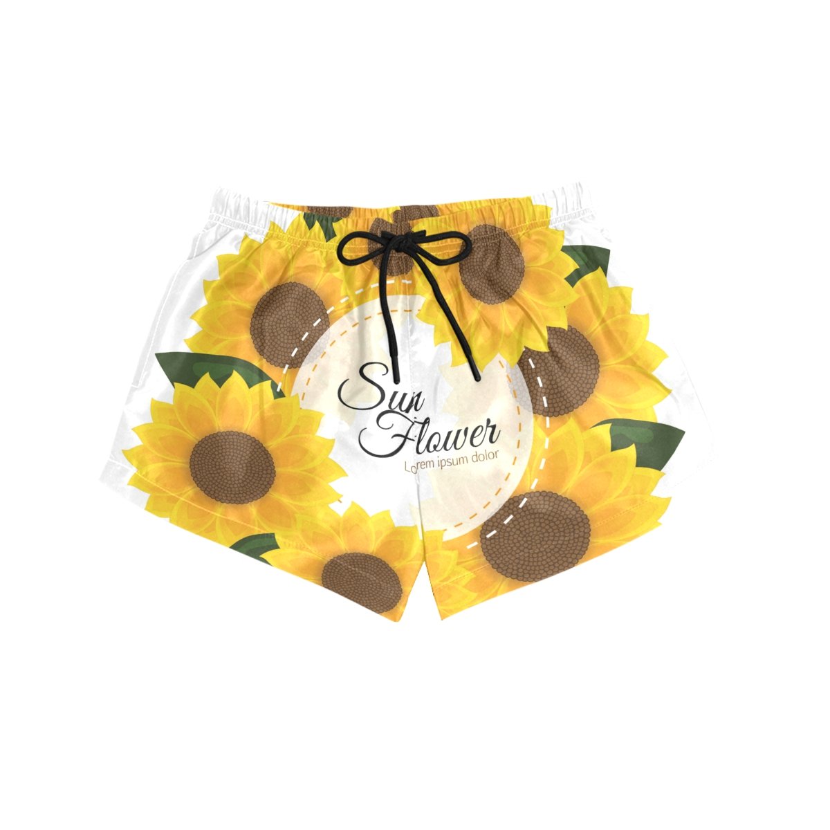 ALAZA Women's Summer Shorts - Floral Drawstring Beach Shorts for Casual Wear | Perfect for Vacation, Poolside, and Outdoor Activities