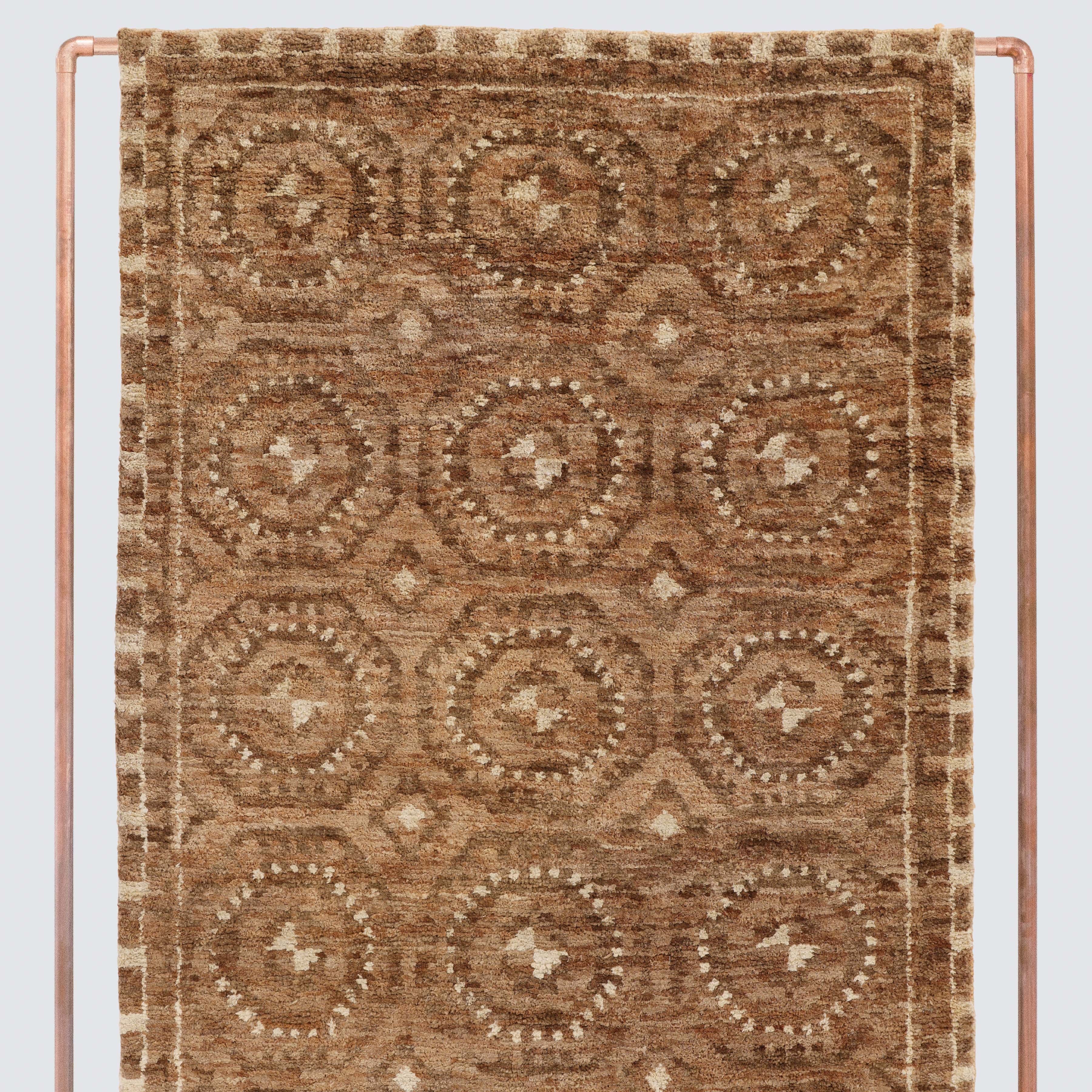 Eco-Friendly Ila Jute Area Rug - Natural Handwoven Floor Mat for Living Room, Bedroom & Dining Area - Sustainable Home Decor