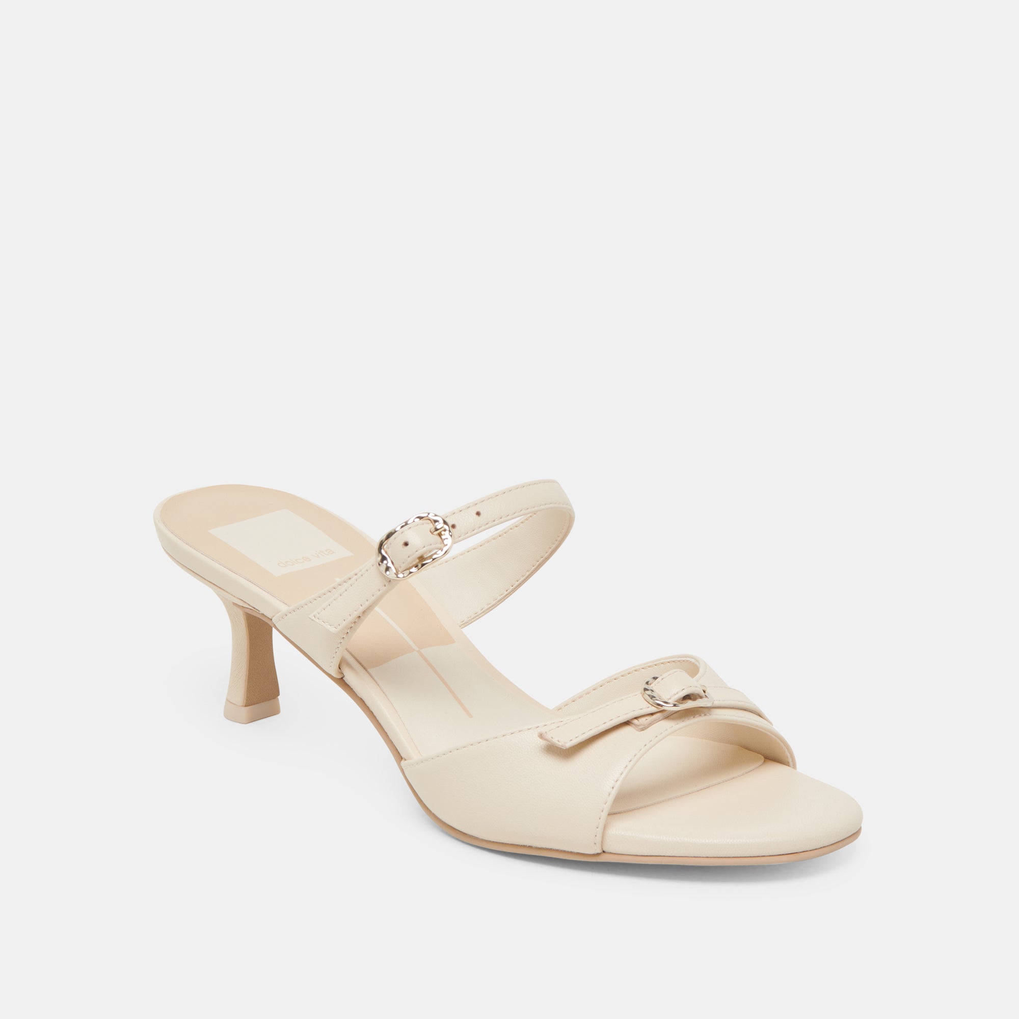 LORALI Women's High Heels - Cream Genuine Leather Pumps for Party, Wedding & Evening Events - Stylish & Comfortable Dress Shoes for Women