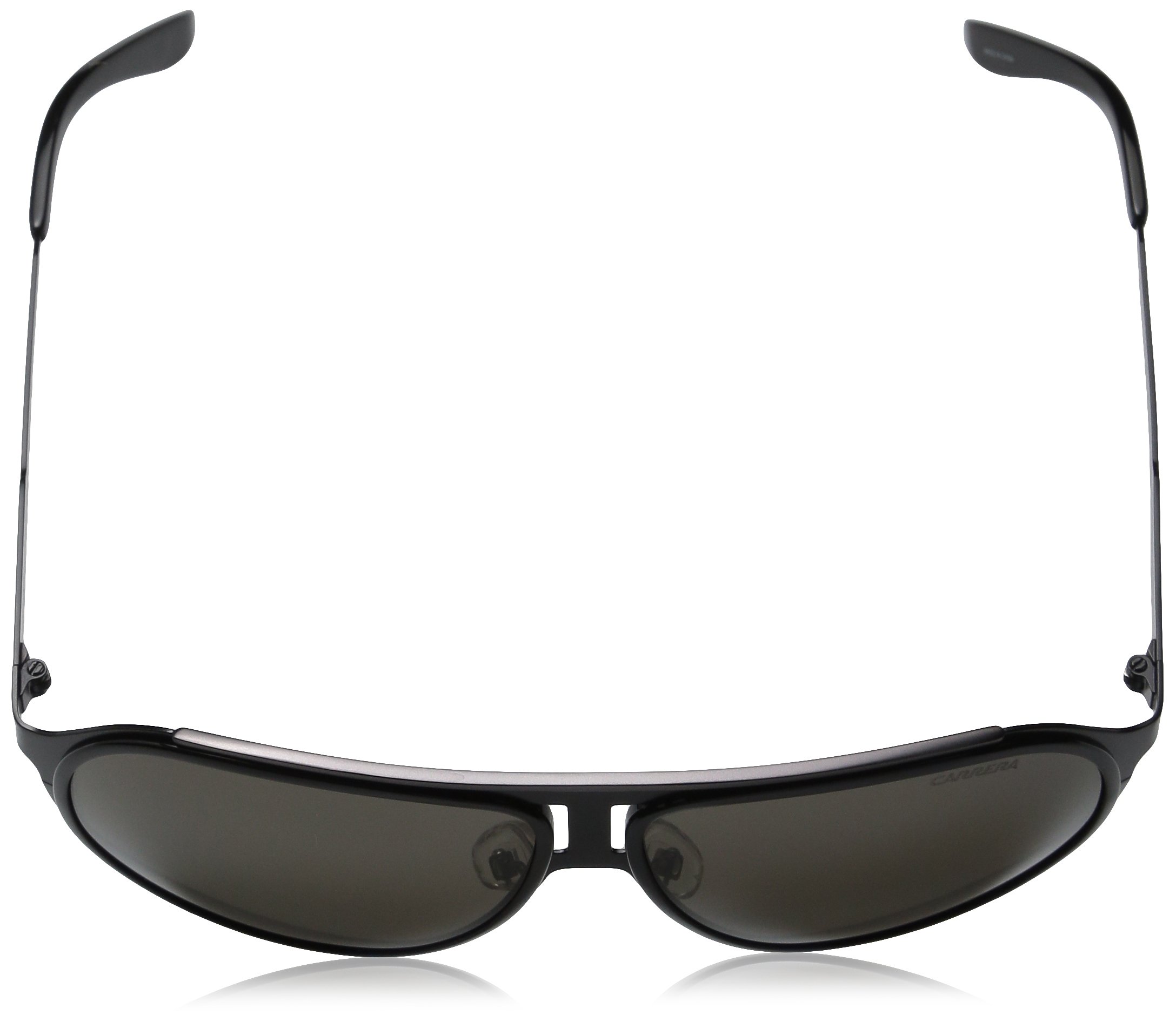 Carrera CA100/S Pilot Sunglasses - Black Ruthenium Frame & Brown Gray Lenses - 59mm Aviator Style - Perfect for Driving, Travel, and Outdoor Activities