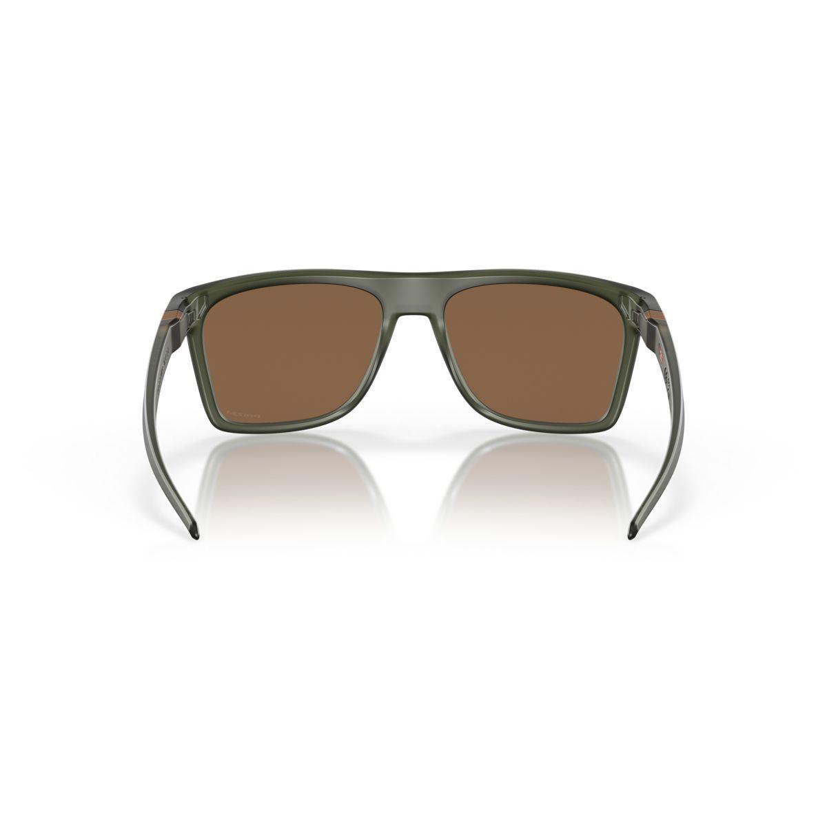 Oakley Leffingwell Sunglasses Matte Olive Ink with Prizm Bronze Lens 0OO9100 910011 - Polarized Sports & Outdoor Activities