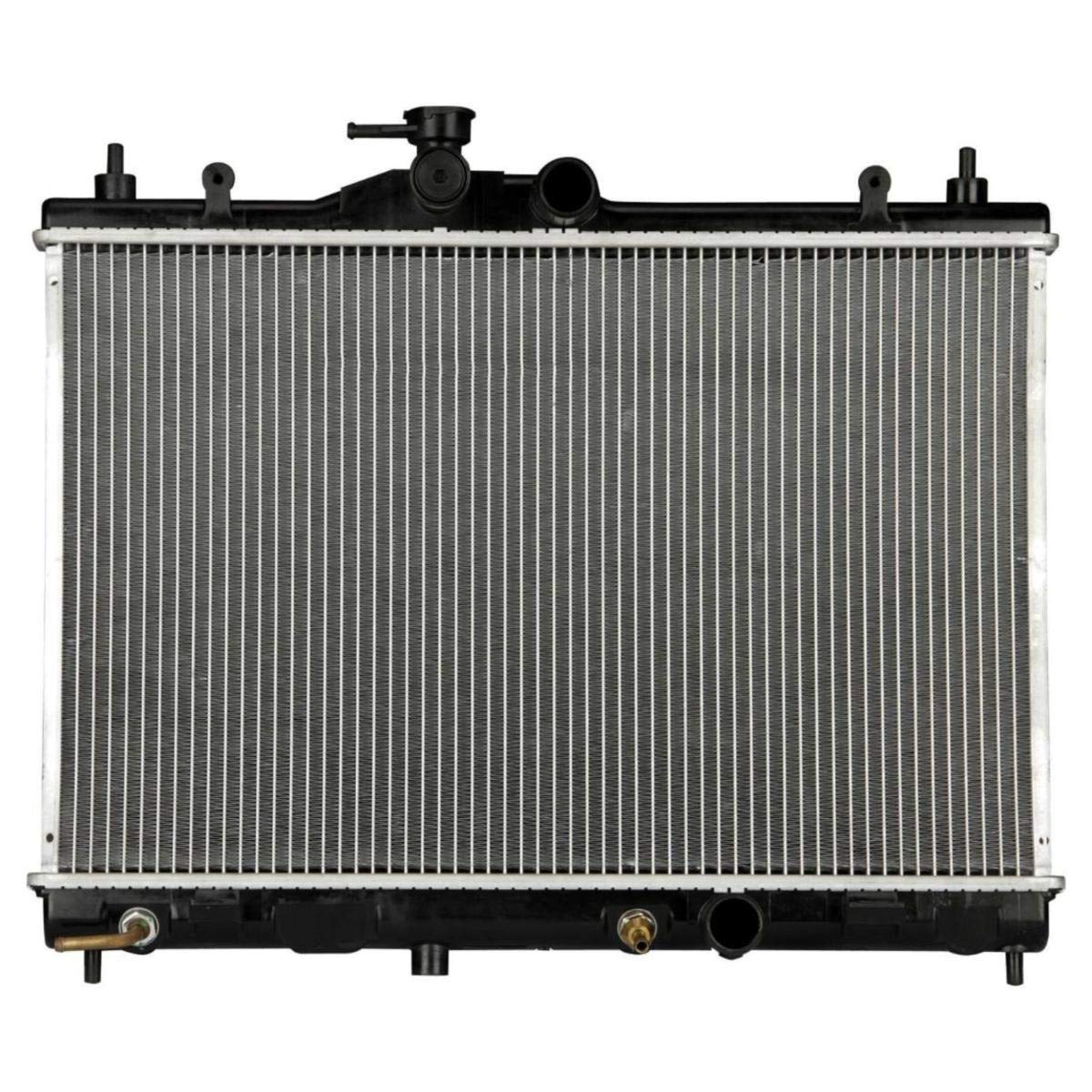 High-Quality Aluminum/Plastic Radiator Compatible with 2007-2011 Nissan Tiida & Versa - Durable Auto Cooling System Replacement Part for Smooth Engine Performance
