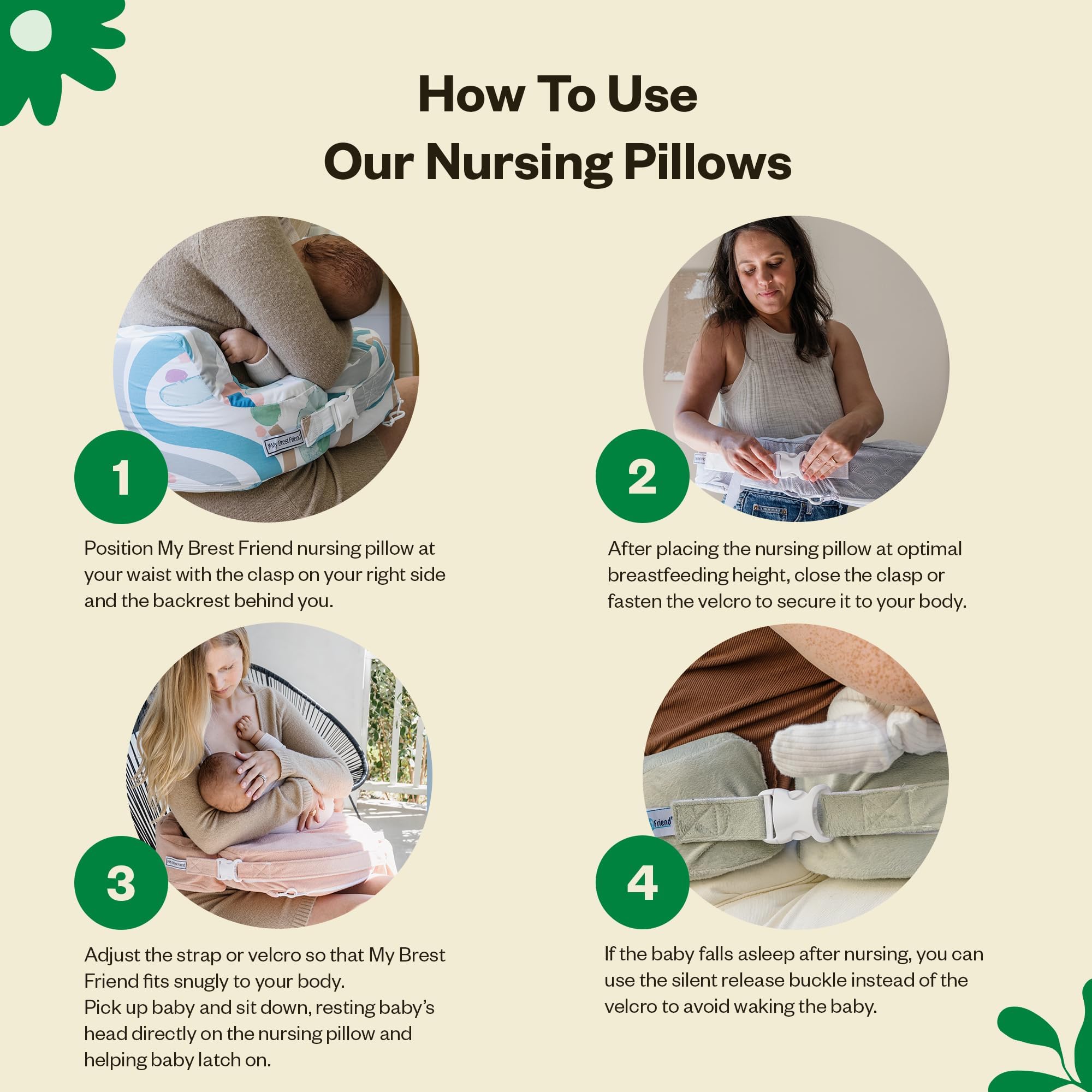 My Brest Friend Deluxe Nursing Pillow with Slipcover - Ergonomic Breastfeeding Support for Moms & Babies - Adjustable Comfort with Side Pocket - Aqua | Perfect for Nursing, Bottle Feeding & Tummy Time