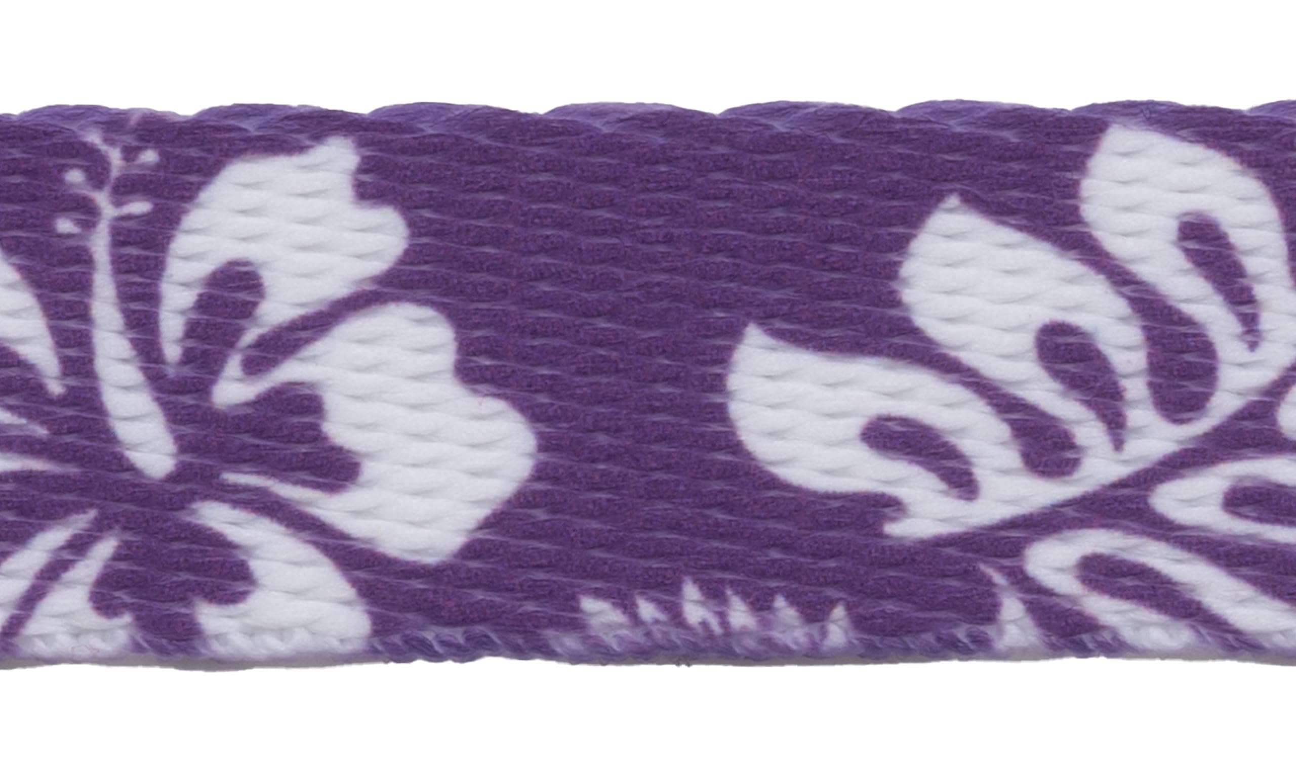 Country Brook Design - Purple Hawaiian Polyester Webbing for DIY Crafts, Dog Collars, and Outdoor Gear Accessories