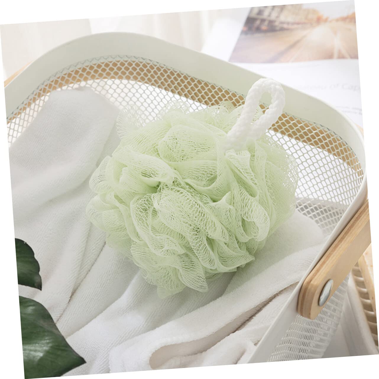 DOITOOL 8 Pack Soft Bath Flower Bubble Maker Ball - Exfoliating Bath Puff Sponge for Deep Cleaning & Skin Care | Perfect for Shower, Spa, and Relaxing Bath Time