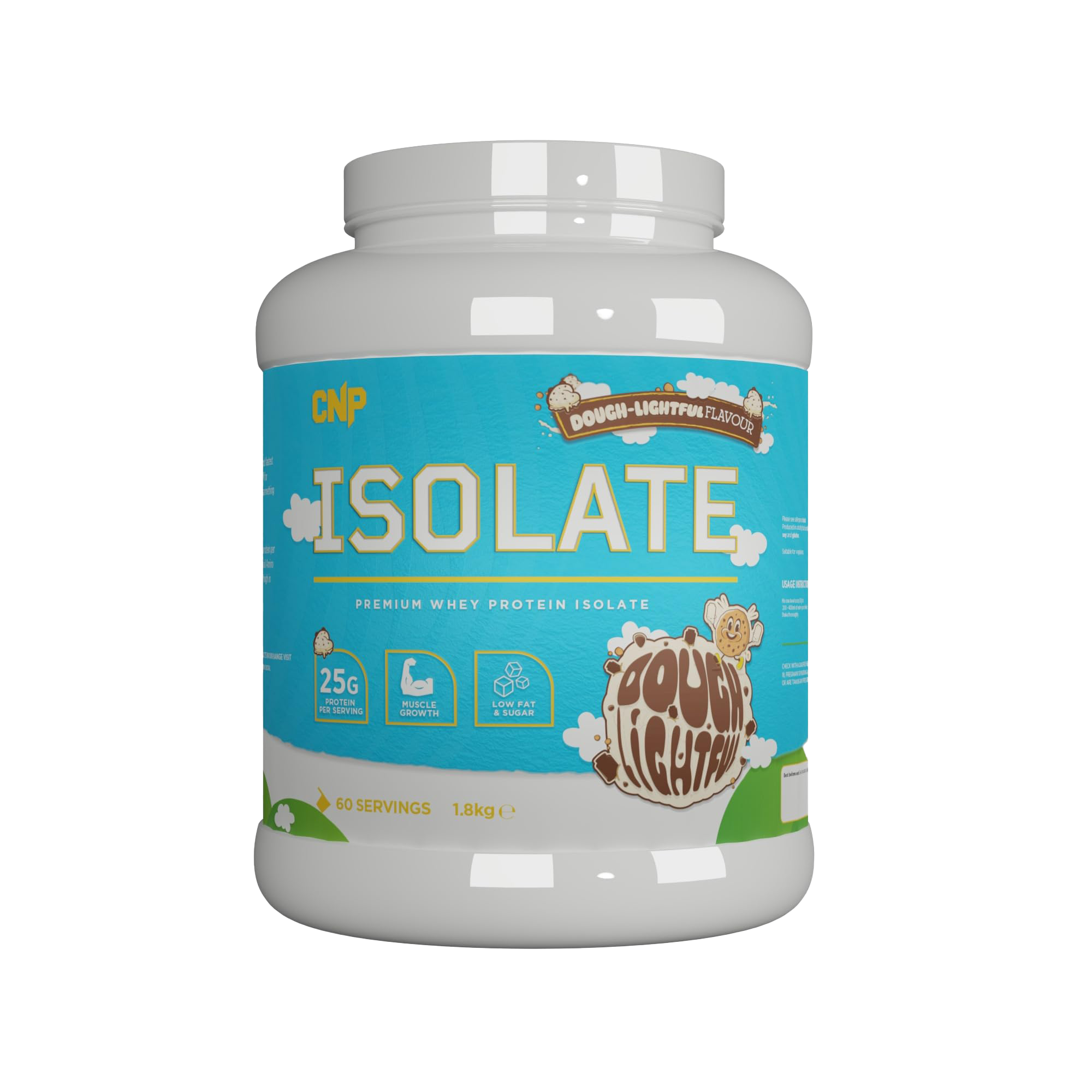 CNP Professional Isolate 1800g Whey Protein Powder - Premium Muscle Recovery & Lean Muscle Building Supplement for Athletes & Fitness Enthusiasts | Ideal for Post-Workout, Meal Replacement & Healthy Lifestyle