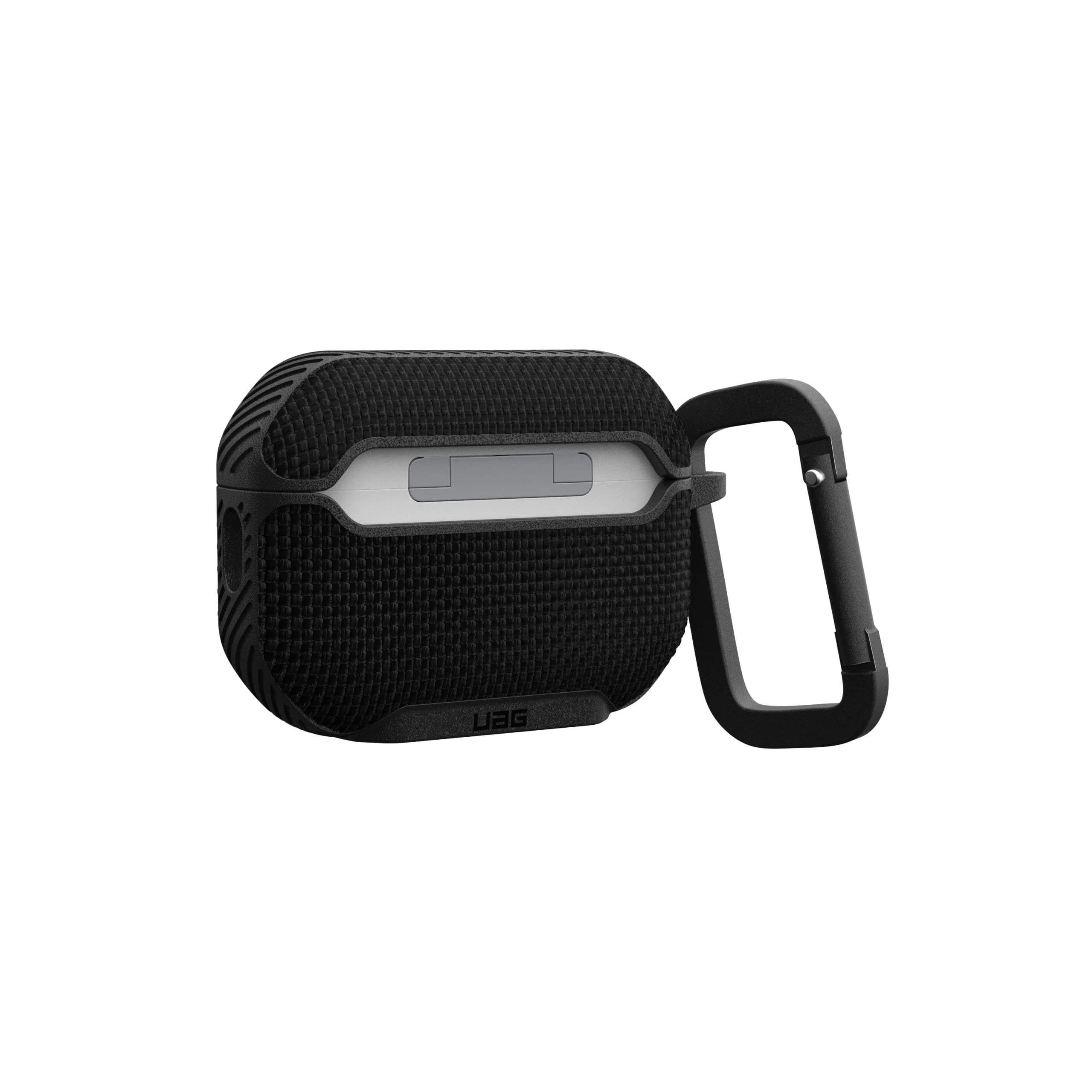 UAG Metropolis Ballistic ARMR Black Rugged Protective Case for AirPods Pro 2nd Gen (2022) | MagSafe Compatible | Keychain Carabiner | Shockproof Cover | Perfect for Outdoor Activities, Travel & Daily Use